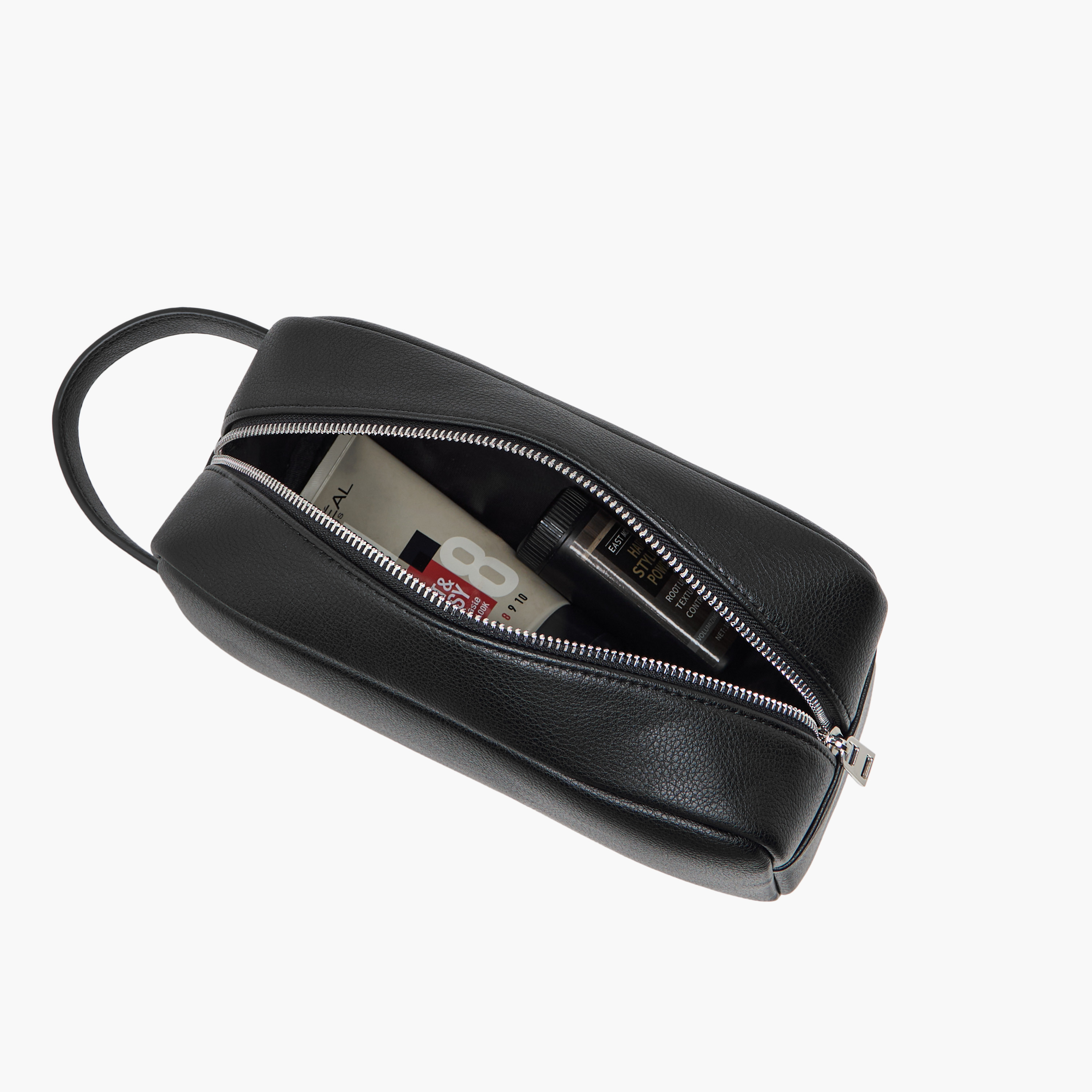 شنطة صغيرة بارزة الملمس بسحاب إغلاق وحزام معصم من دوتشيني-travel-accessories-image-7