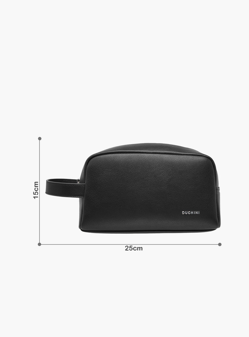 شنطة صغيرة بارزة الملمس بسحاب إغلاق وحزام معصم من دوتشيني-travel-accessories-image-2