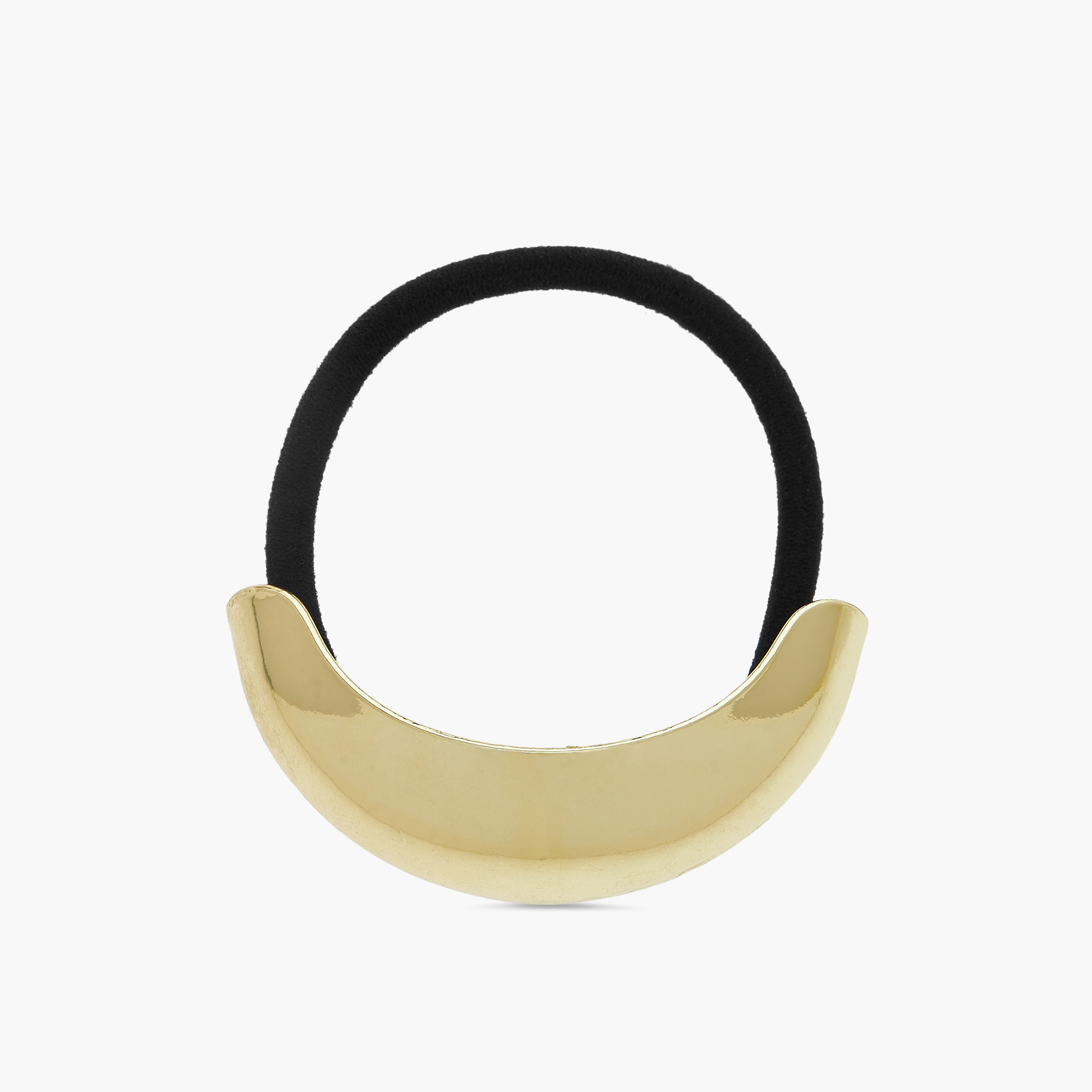 Metallic Accent Detail Elasticated Hair Tie-women-hairaccessories-scrunchies-image-2