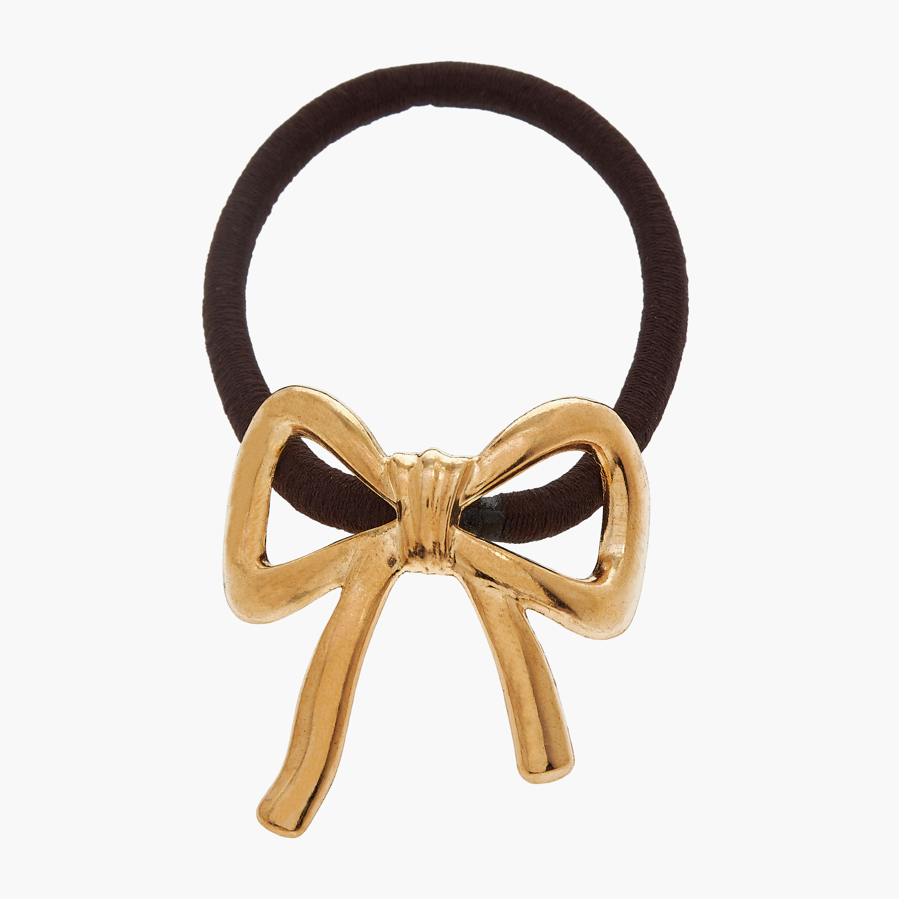 Bow Accent Elasticated Hair Tie-women-hairaccessories-scrunchies-image-1