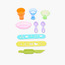 Simba Art and Fun 11-Piece Ice Cream Station Dough Playset-school-artsandcrafts-image-1