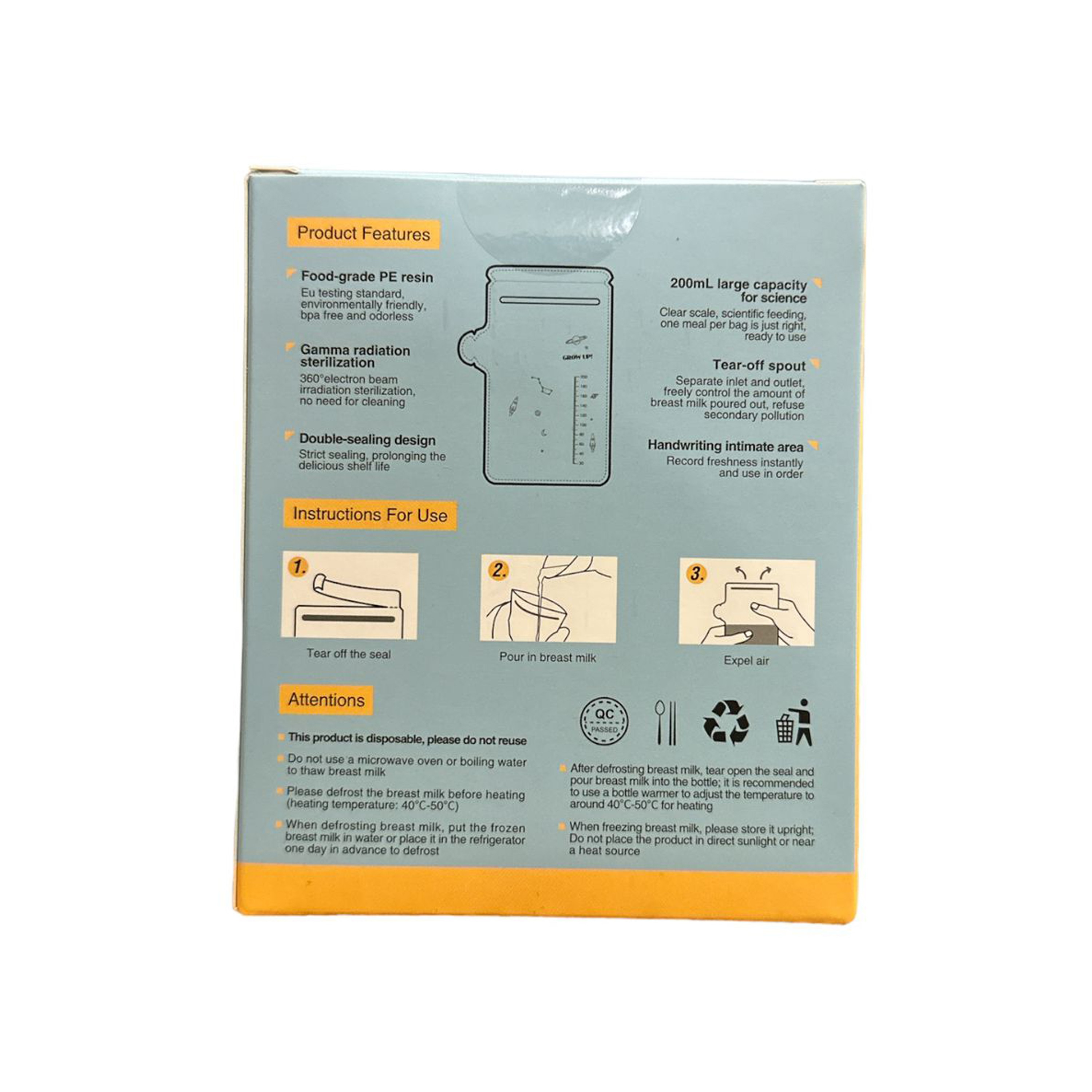 Phanpy 30-Piece Breast Milk Storage Bags - 200 ml-baby-feeding-breastfeedingandcare-image-8