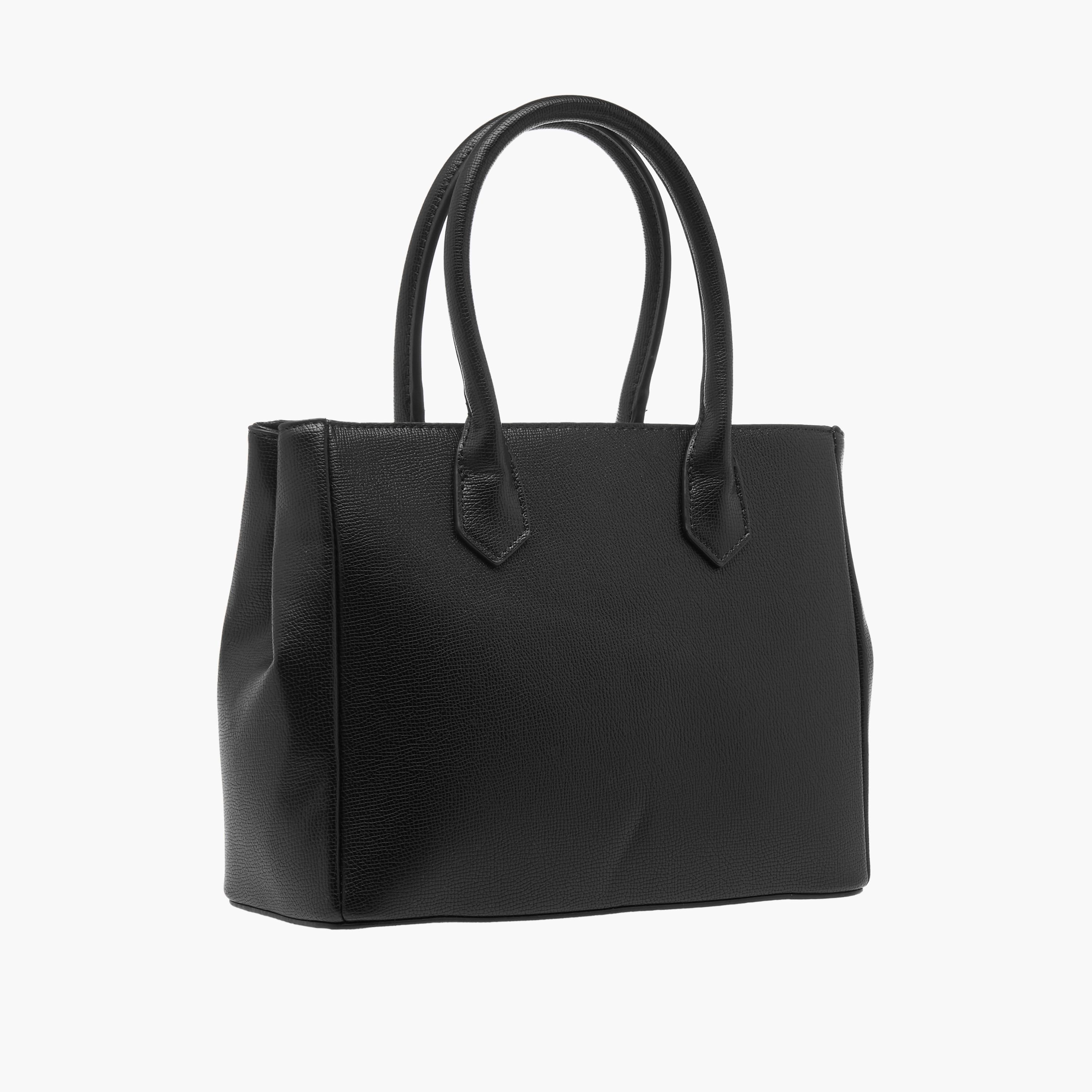 شنطة توتي بارزة الملمس بمقابض مزدوجة وحزام قابل للفصل من لو كونفورت-women-bagsandwallets-handbags-image-3