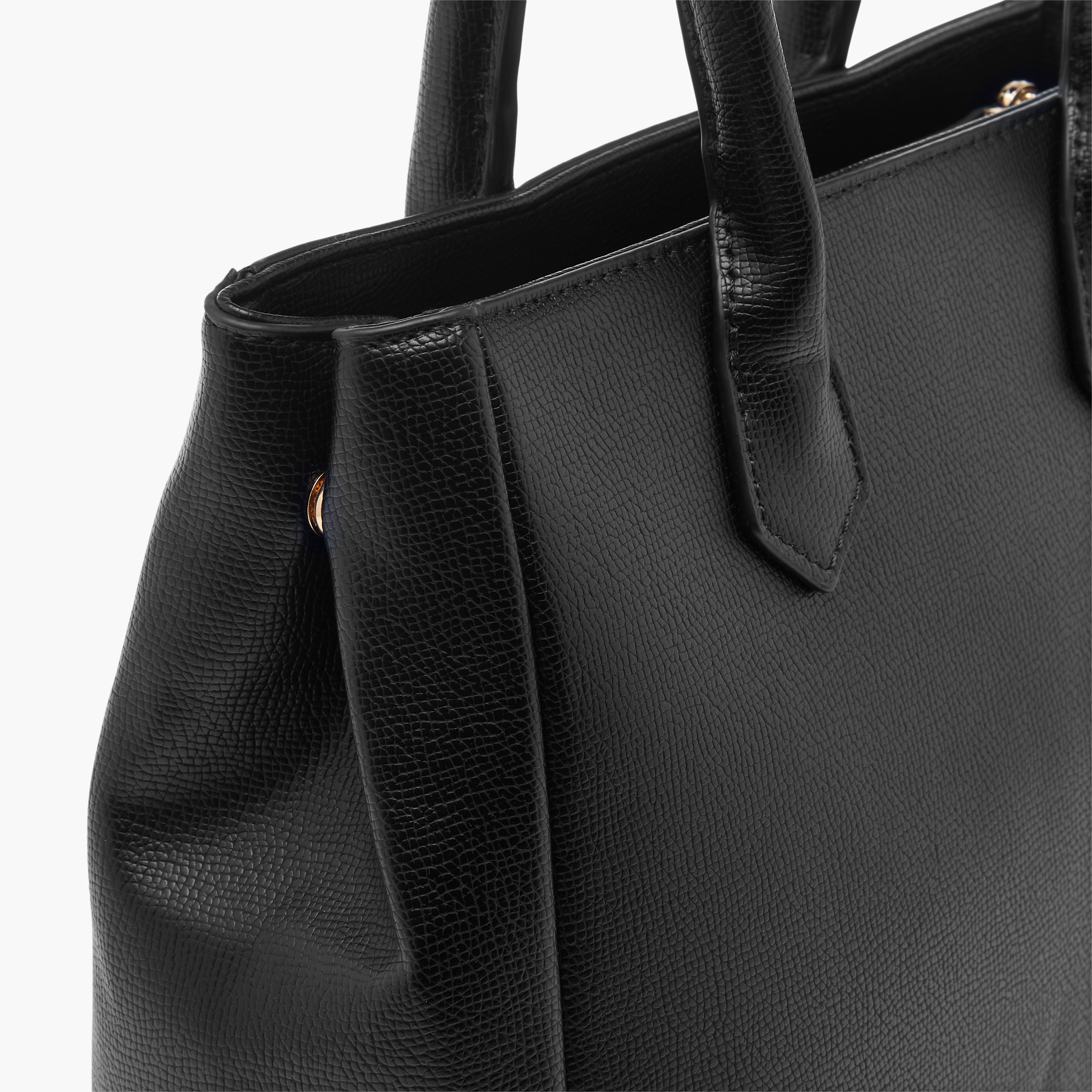شنطة توتي بارزة الملمس بمقابض مزدوجة وحزام قابل للفصل من لو كونفورت-women-bagsandwallets-handbags-image-5