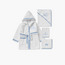 طقم روب استحمام بقبعة ومنشفة 4 قطع من جيجلز-baby-bathandcare-towels-image-7