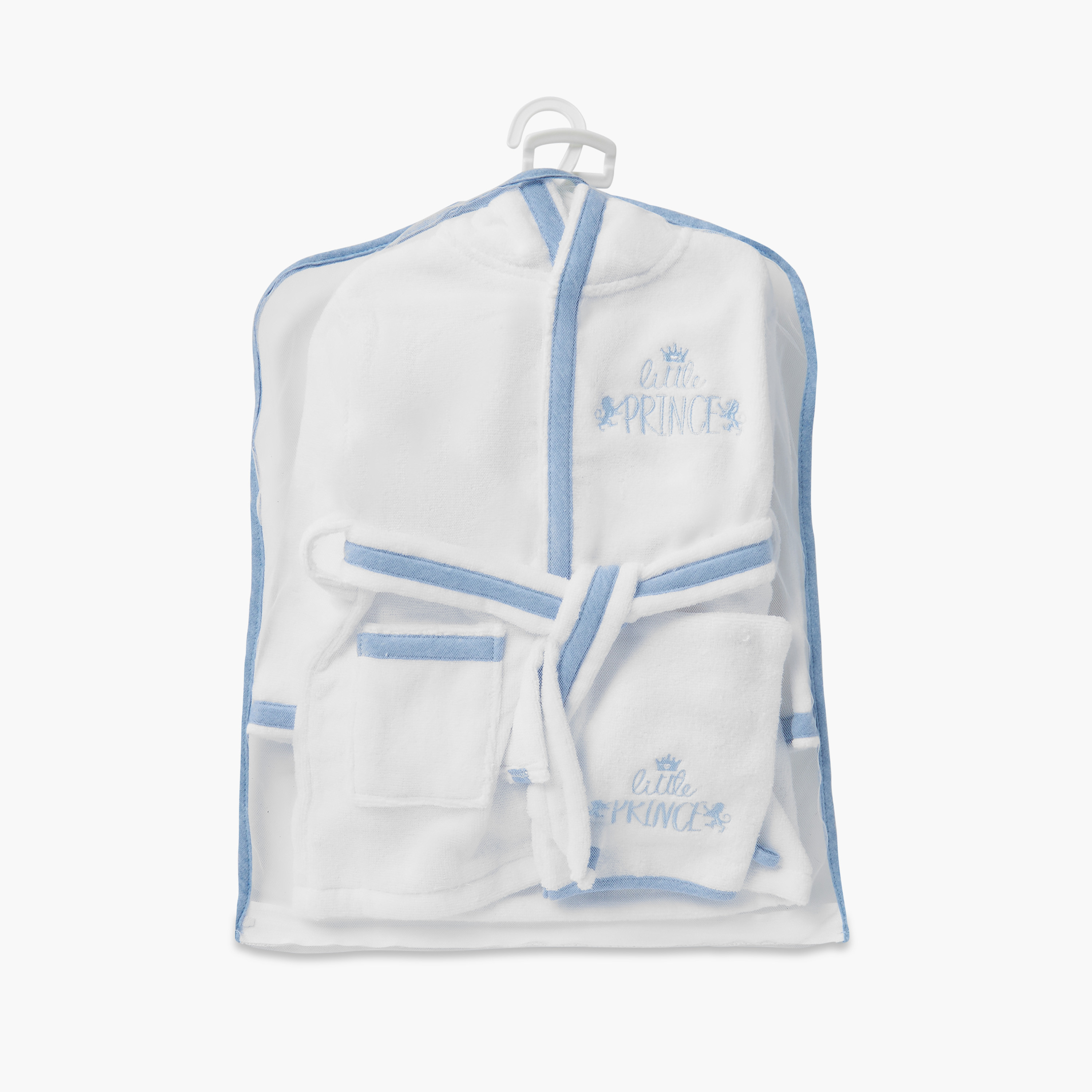 Giggles 4-Piece Hooded Bathrobe and Towel Set-baby-bathandcare-towels-image-7