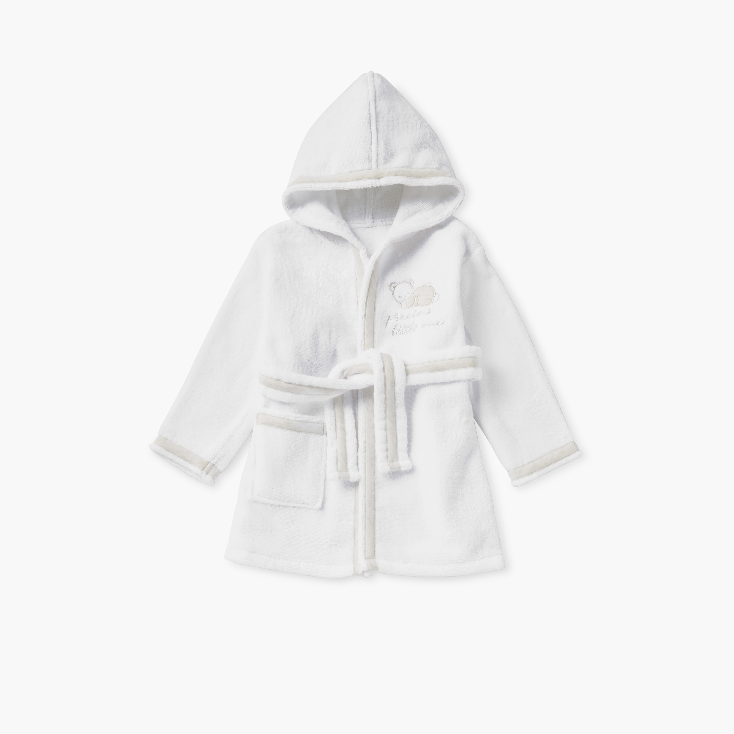 Giggles 4-Piece Hooded Bathrobe and Towel Set-baby-bathandcare-towels-image-2