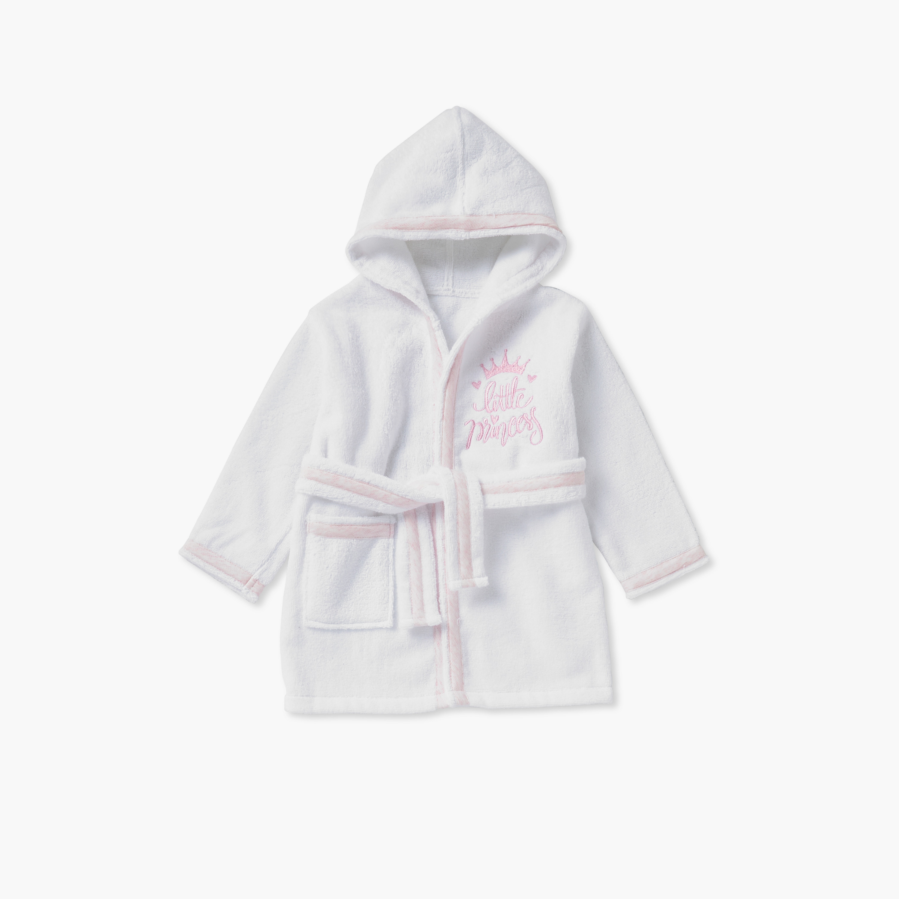 Giggles 4-Piece Hooded Bathrobe and Towel Set-baby-bathandcare-towels-image-2
