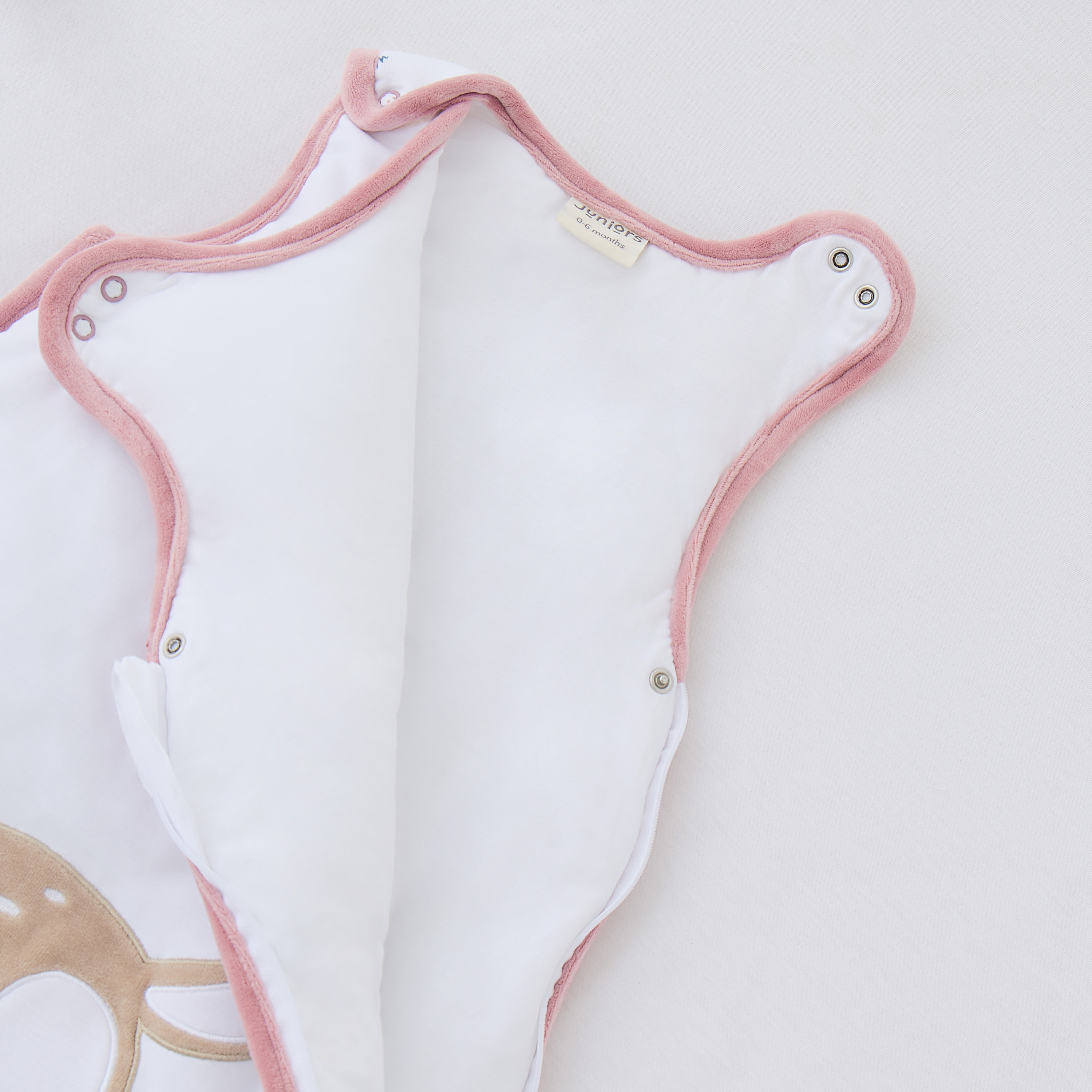 Juniors Embroidered Sleeping Bag - 0-6 months-baby-nursery-blanketsandswaddles-swaddlesandsleepingbags-image-5