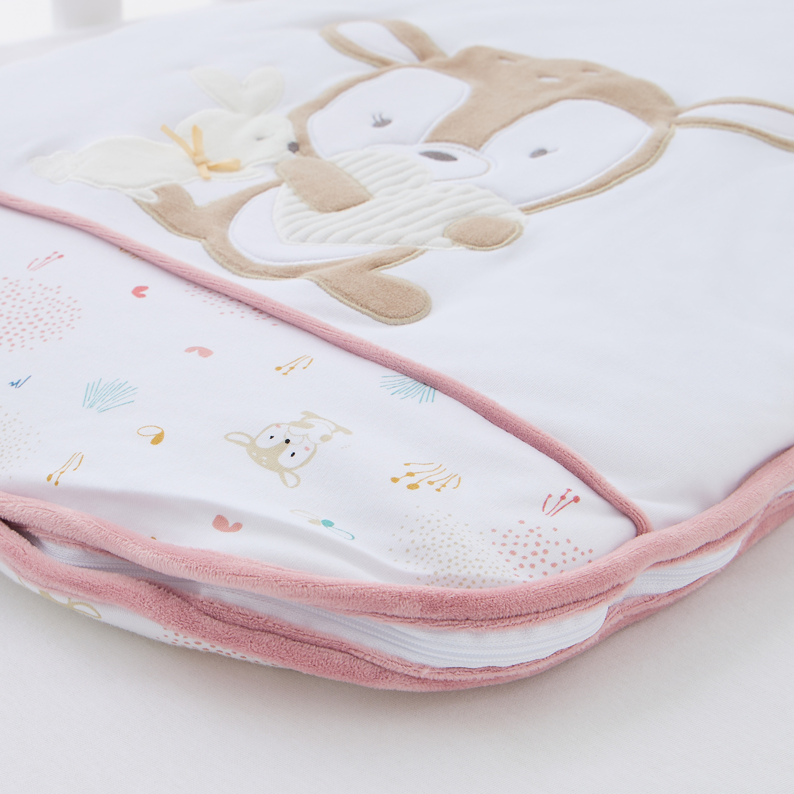 Juniors Embroidered Sleeping Bag - 0-6 months-baby-nursery-blanketsandswaddles-swaddlesandsleepingbags-image-7