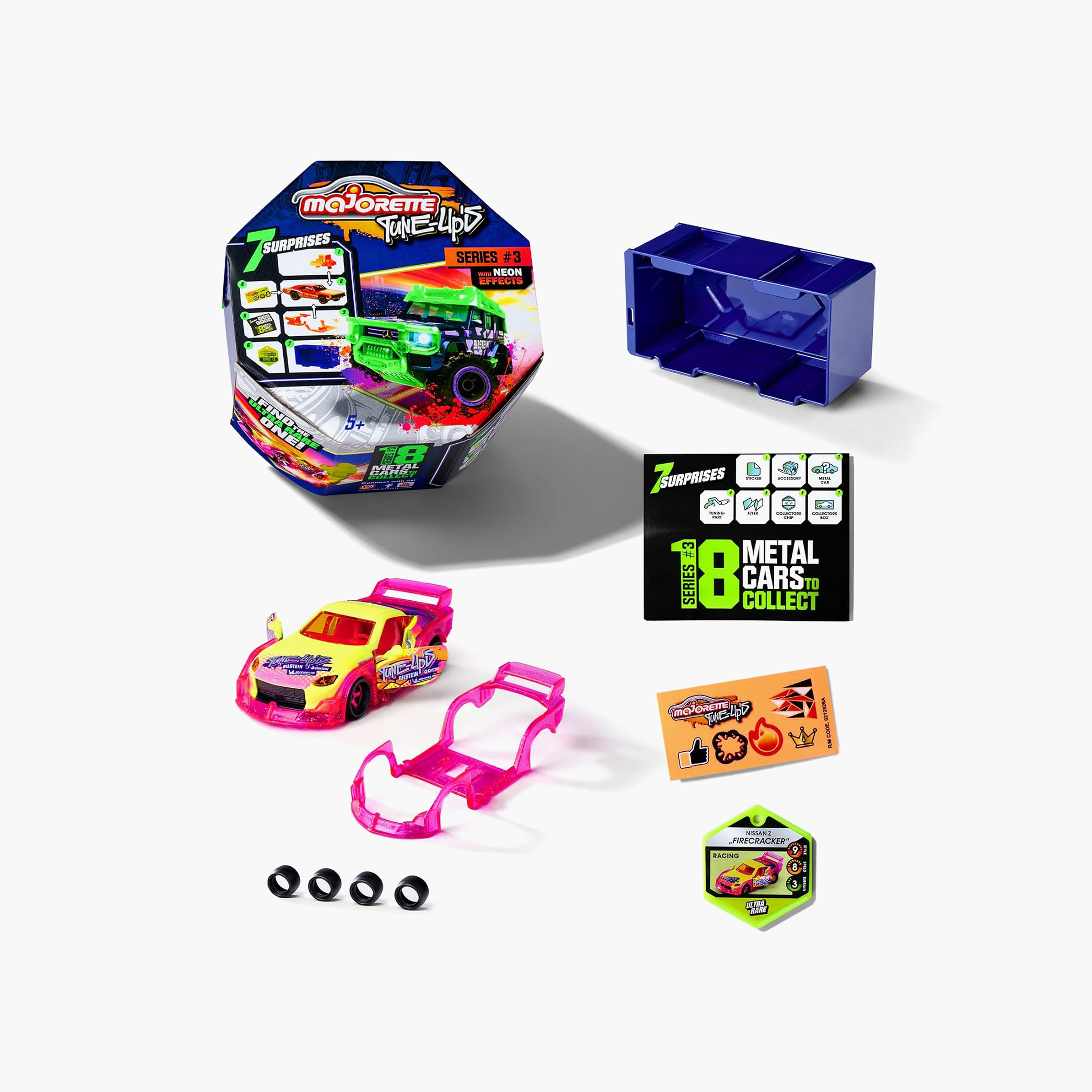 Majorette Turn Up's 3 Metal Toy Car-toys-playvehicles-diecastcars-image-1