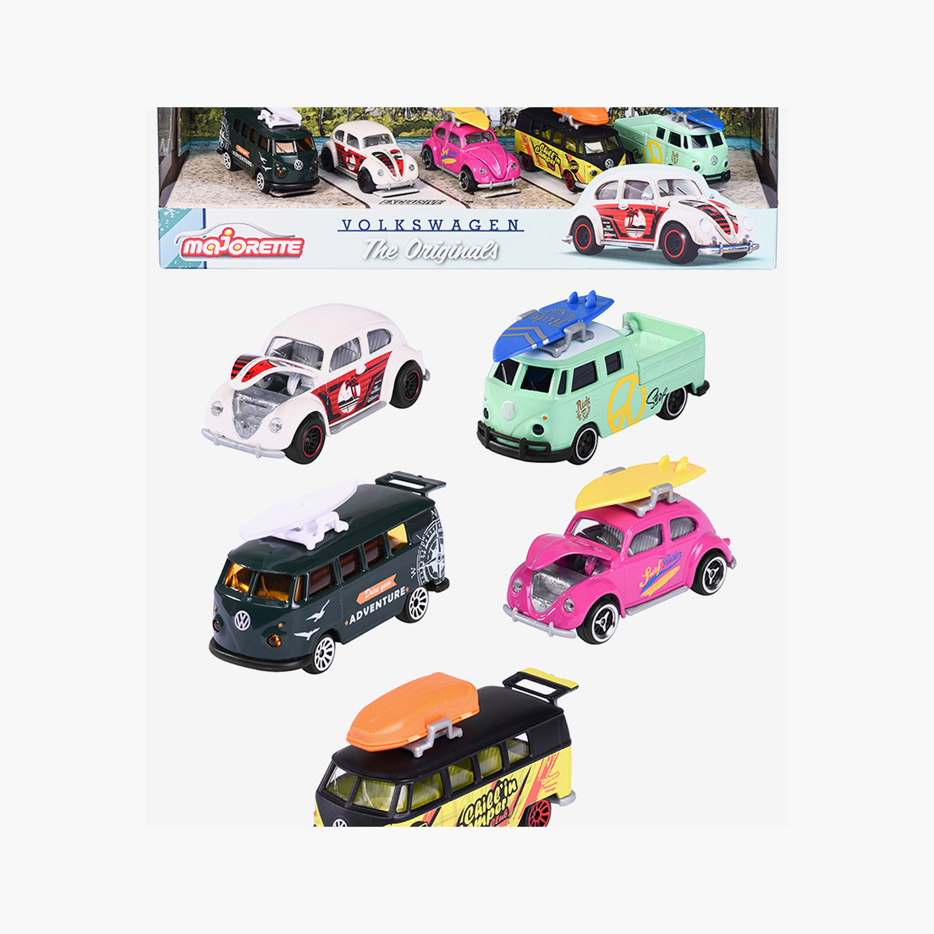 Majorette Volkswagen Toy Car - Set of 5-toys-playvehicles-diecastcars-image-6