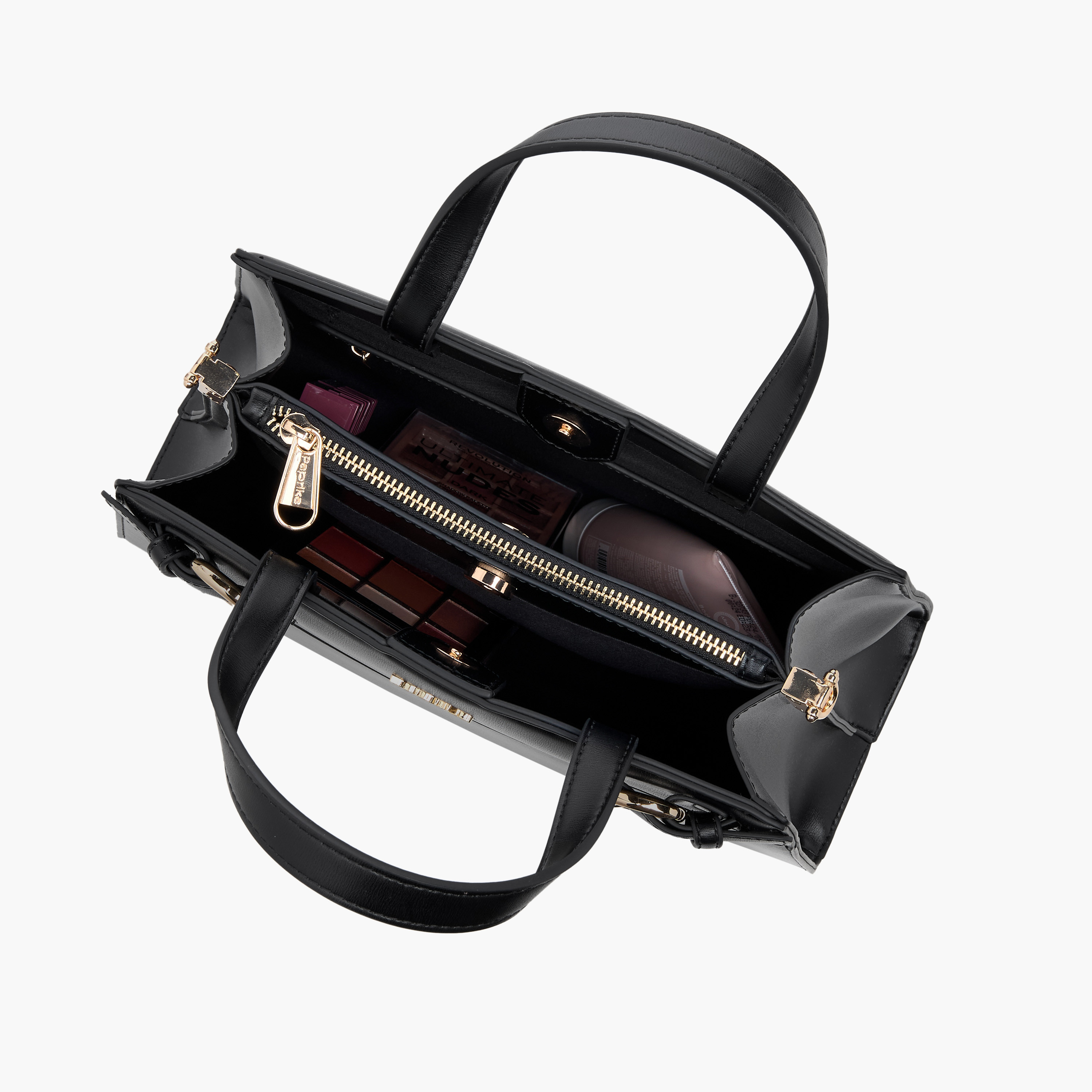 شنطة توتي سادة بسحاب إغلاق وحزام قابل للفصل من بابريكا-women-bagsandwallets-handbags-image-7