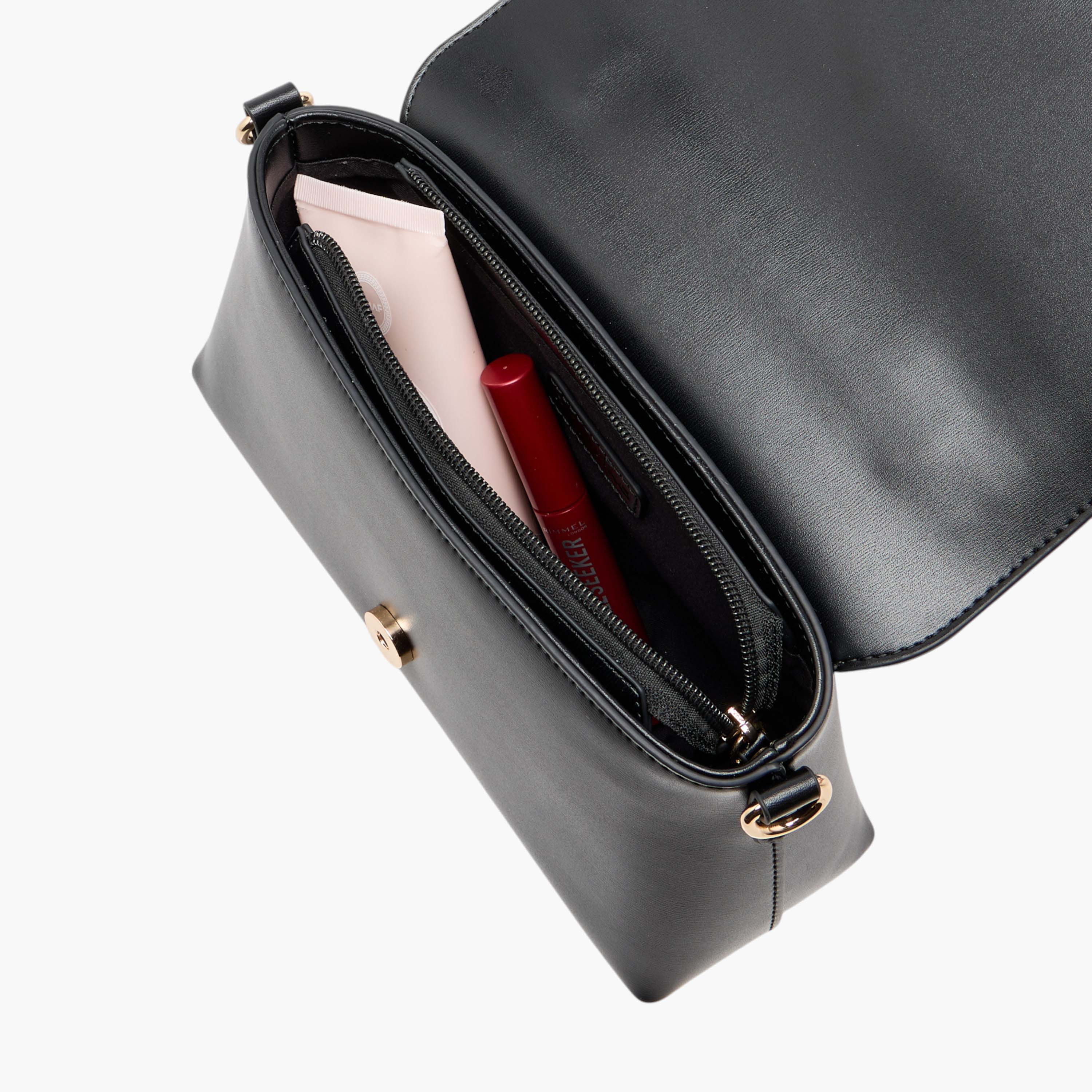 Paprika Solid Crossbody Bag with Detachable Strap and Flap Closure-women-bagsandwallets-handbags-image-7