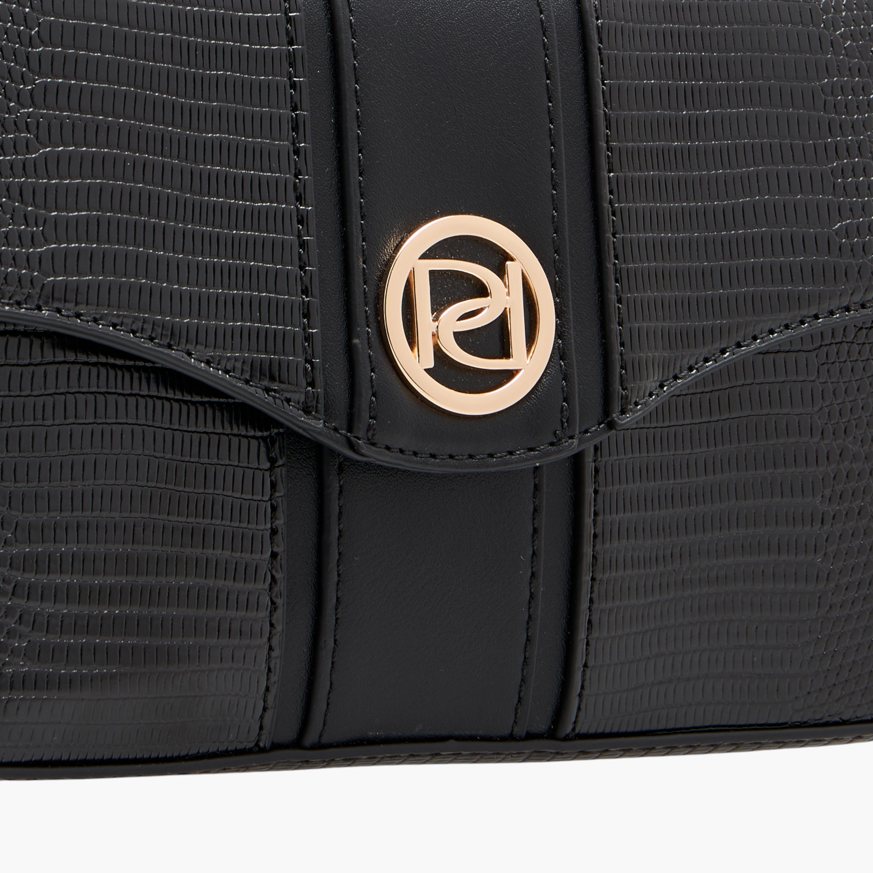 Paprika Textured Crossbody Bag with Adjustable Strap and Flap Closure-women-bagsandwallets-handbags-image-4