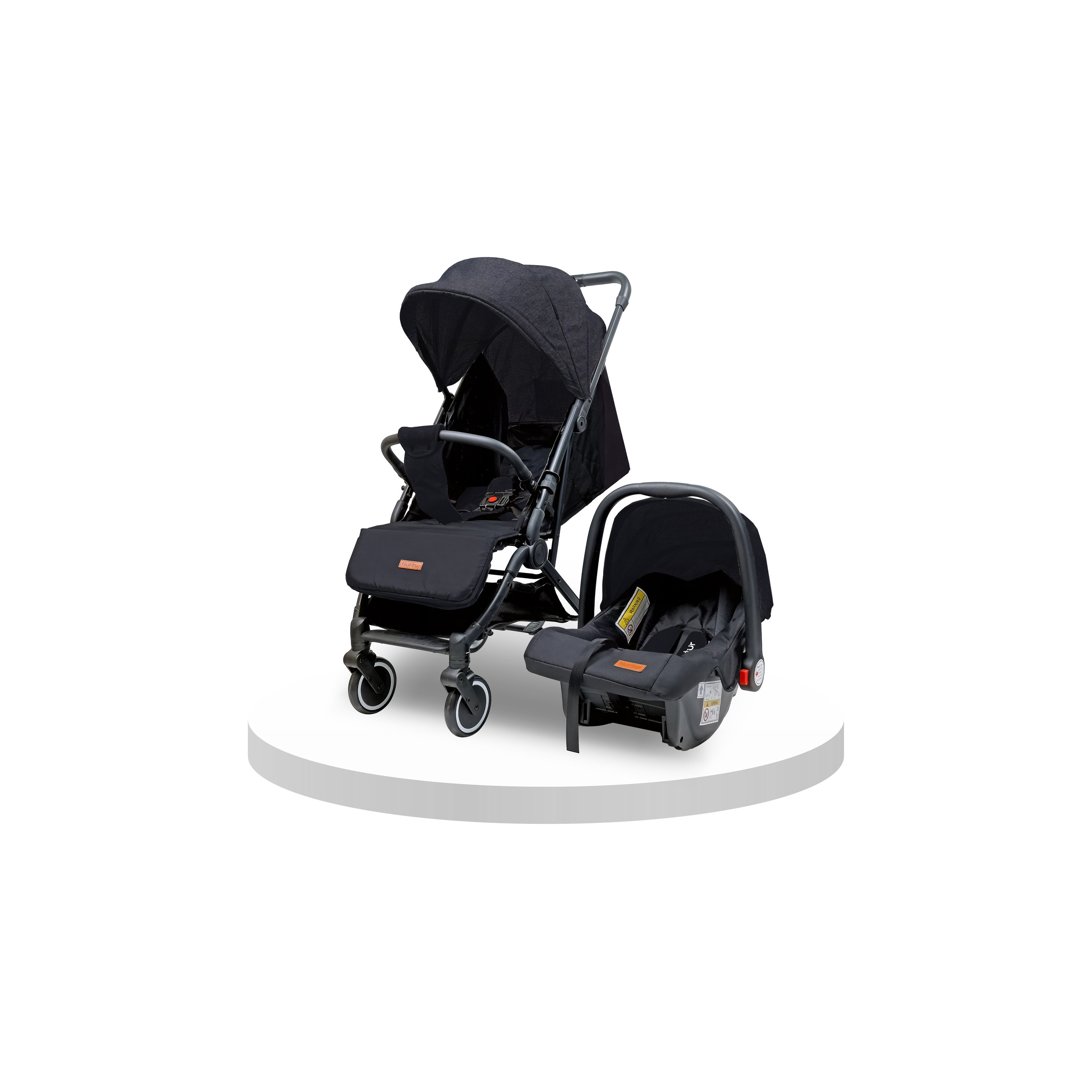 Nurtur Travel Combo Stroller with Car Seat-baby-gear-strollersandprams-travelsystems-image-1