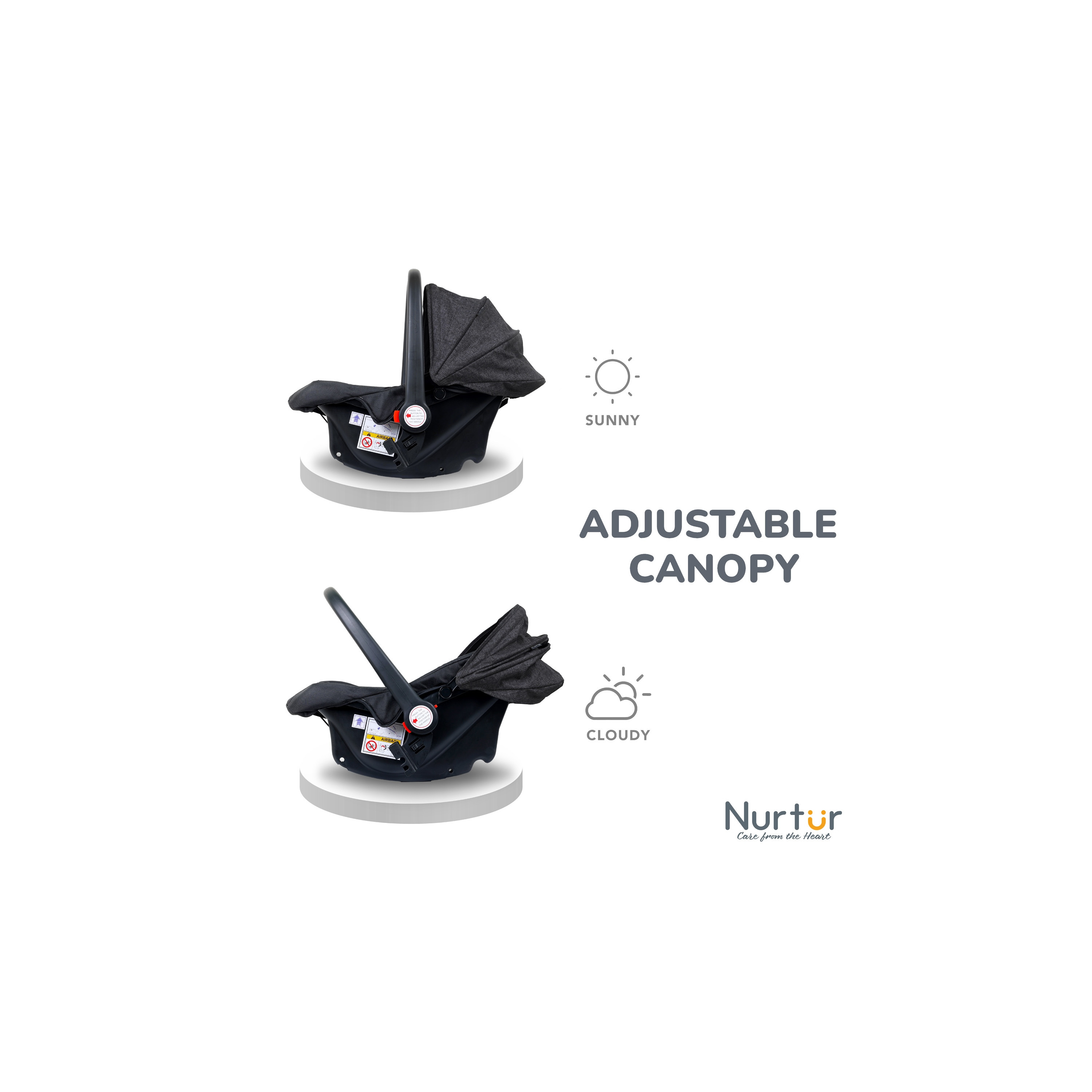 Nurtur Travel Combo Stroller with Car Seat-baby-gear-strollersandprams-travelsystems-image-4
