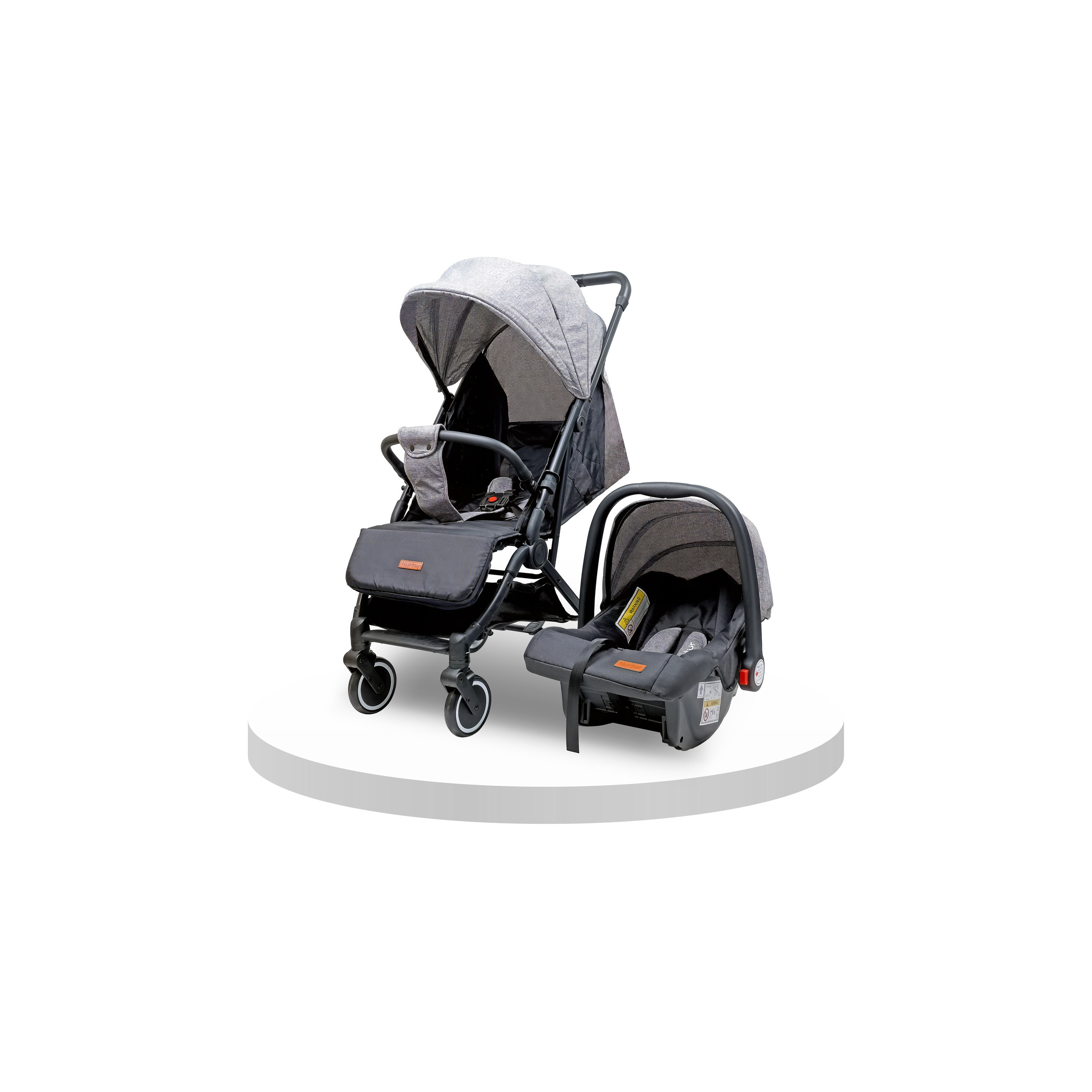 Nurtur Travel Combo Stroller with Car Seat-baby-gear-strollersandprams-travelsystems-image-15