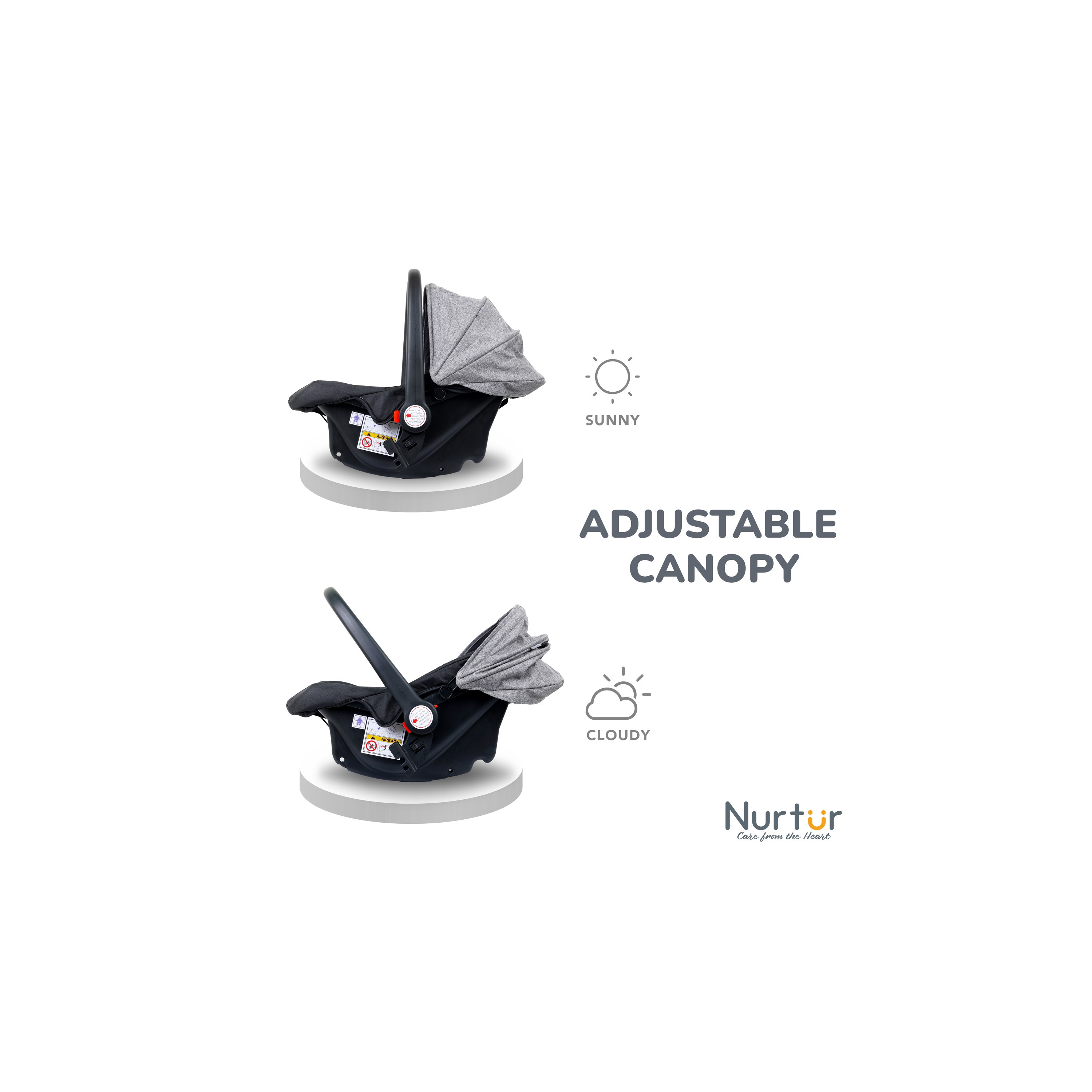 Nurtur Travel Combo Stroller with Car Seat-baby-gear-strollersandprams-travelsystems-image-4