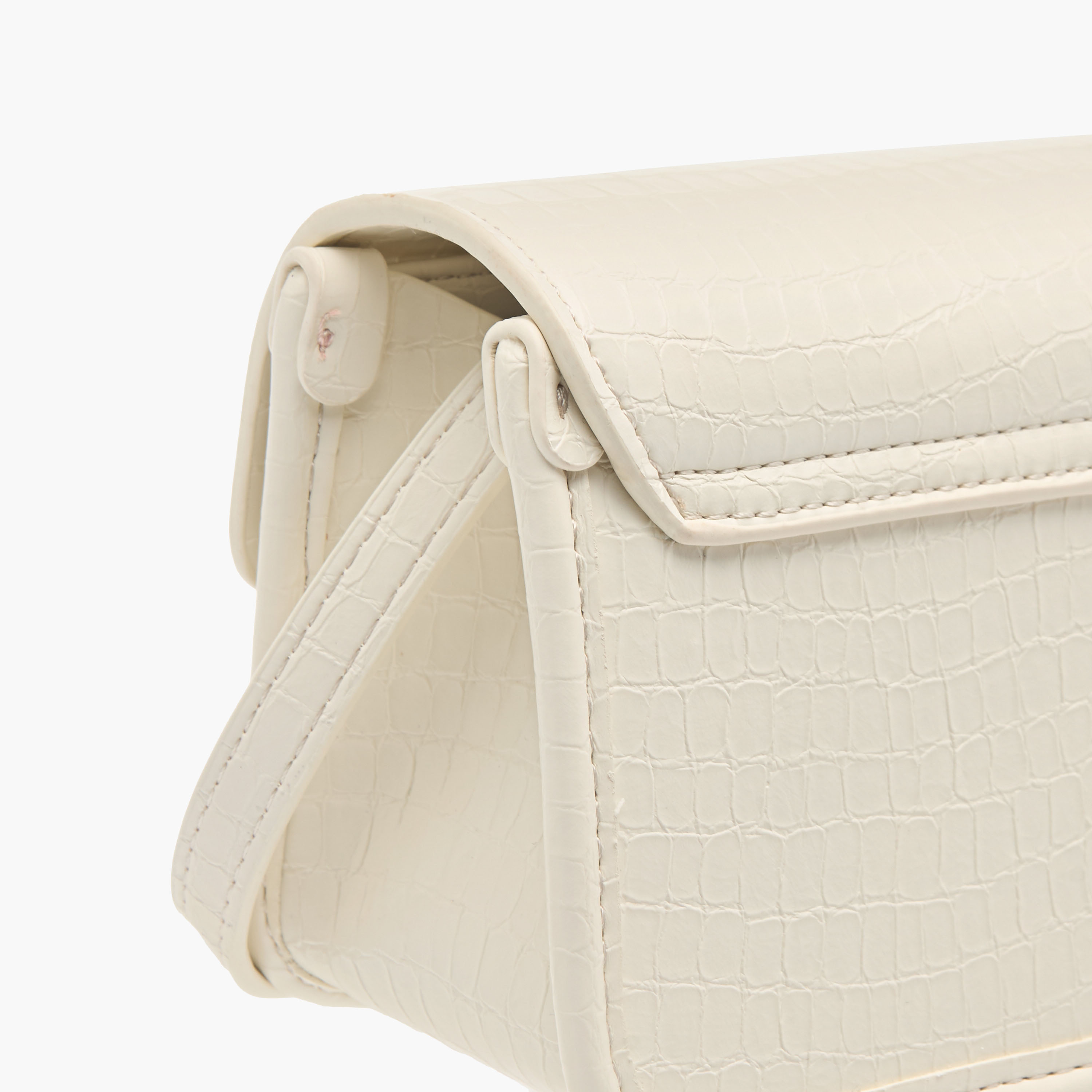 Bagco Textured Crossbody Bag with Adjustable Strap and Wallet-women-bagsandwallets-handbags-image-8