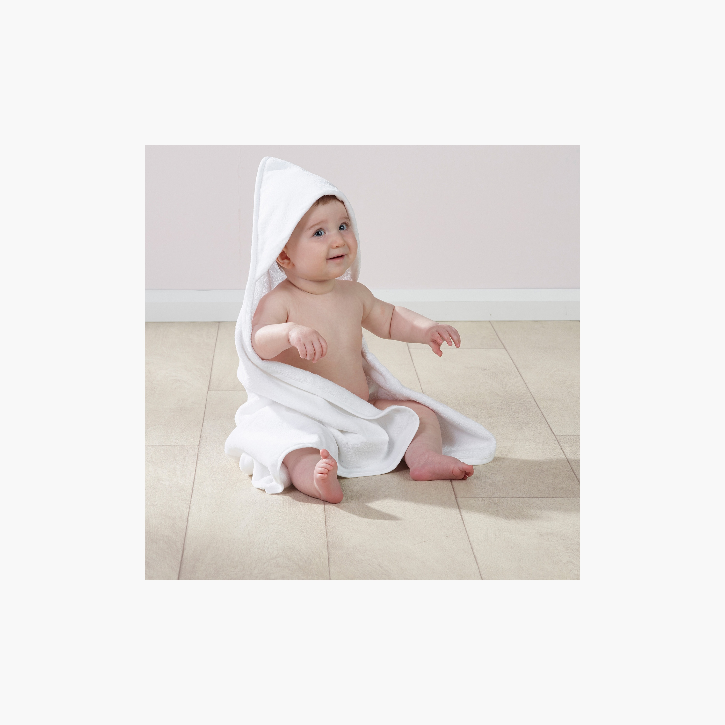 Kinder Valley Solid Hooded Towel - Set of 2-baby-bathandcare-towels-image-1