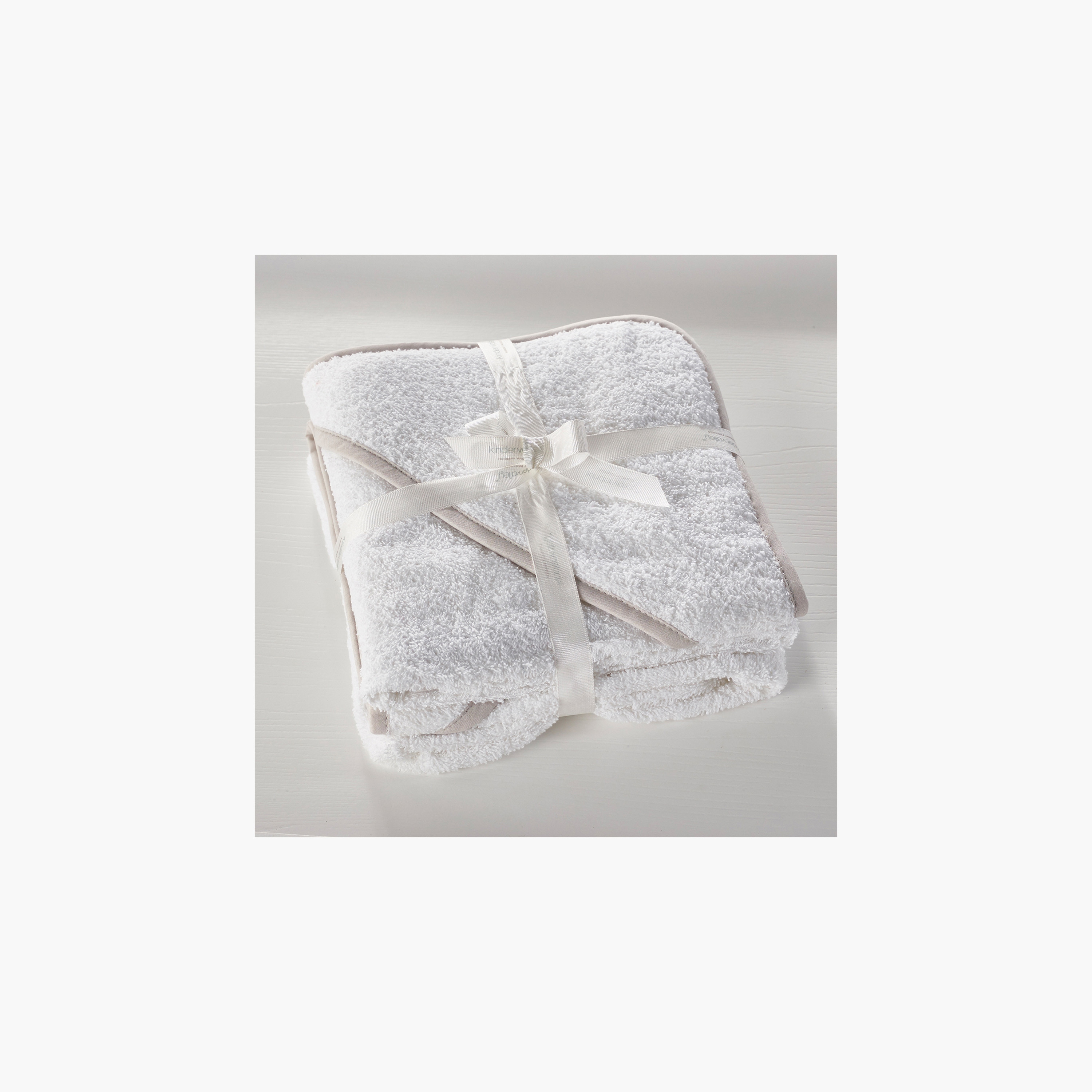 Kinder Valley Solid Hooded Towel - Set of 2-baby-bathandcare-towels-image-2