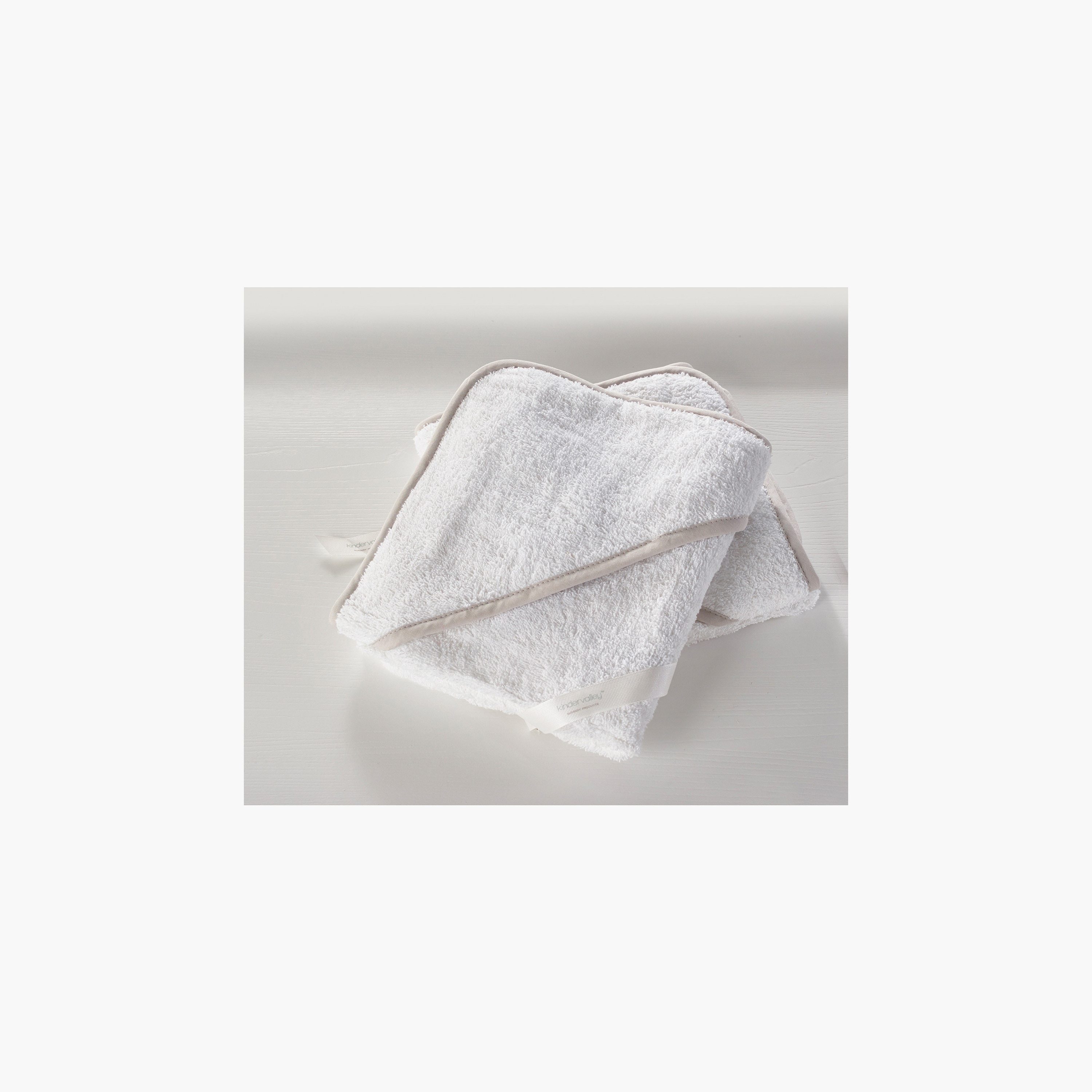 Kinder Valley Solid Hooded Towel - Set of 2-baby-bathandcare-towels-image-4