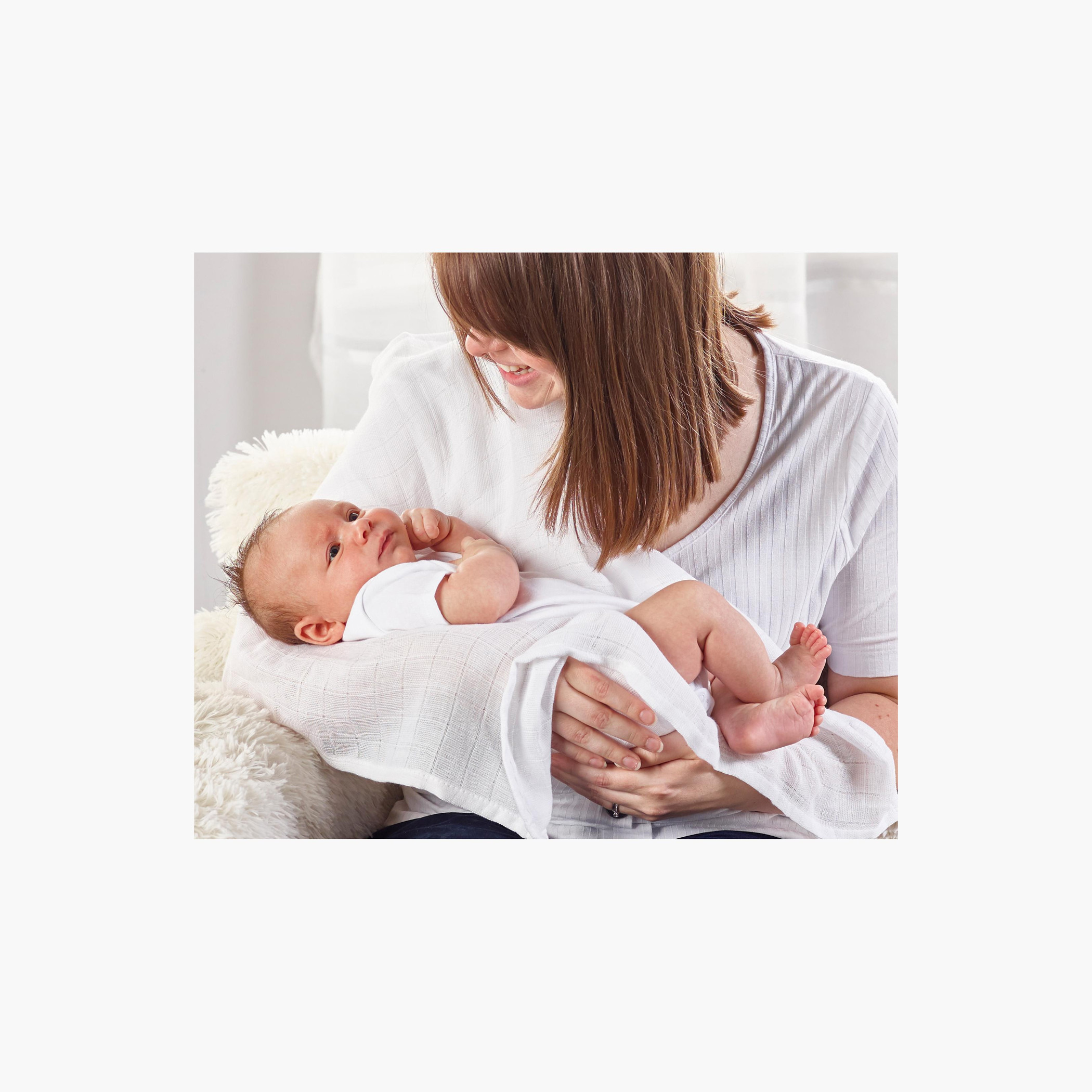 Kinder Valley Textured Muslin Cloth - Set of 3-baby-bathandcare-towels-image-3