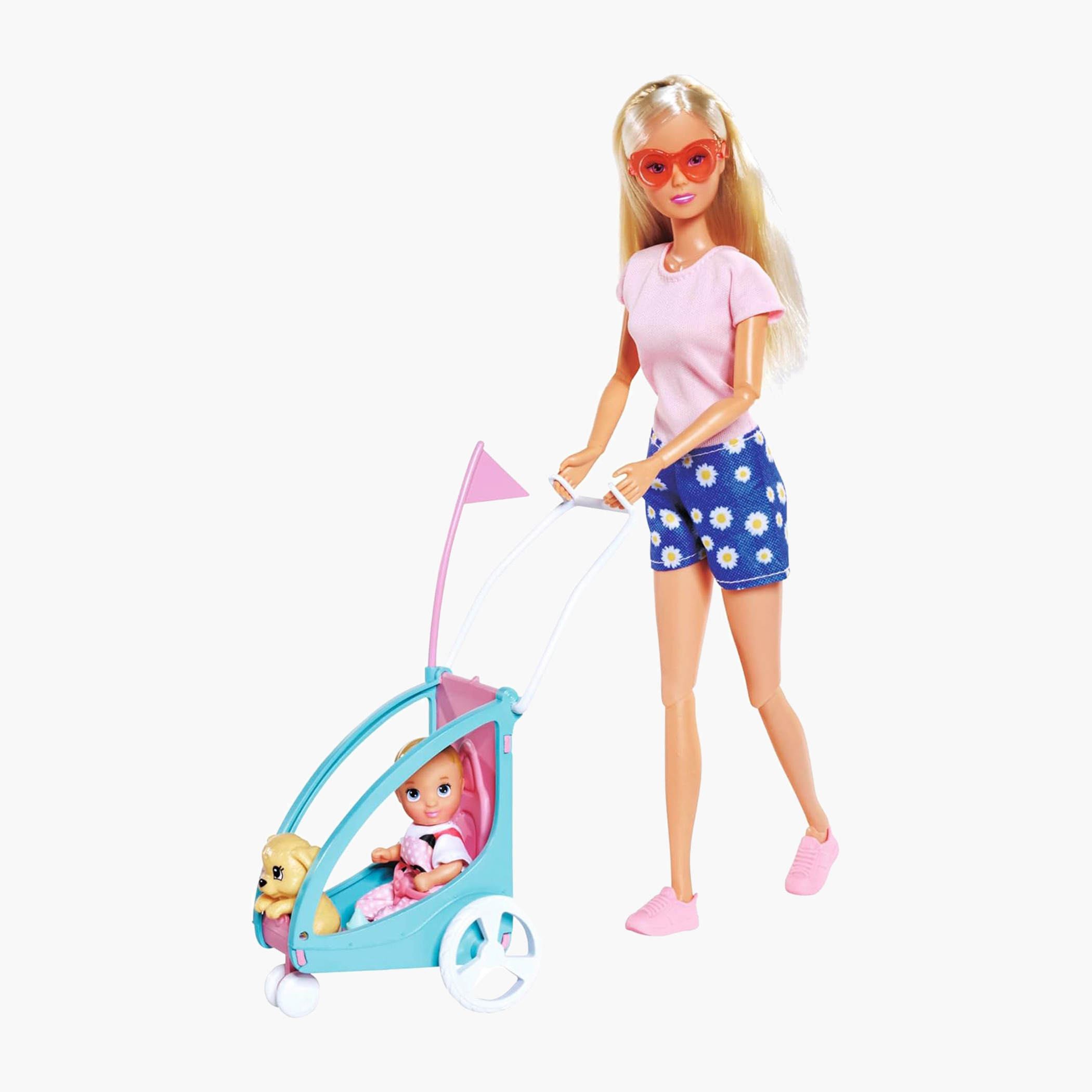 Simba Steffi Love Bike Trailer Fashion Doll Playset-toys-dollsandplaysets-dollplaysets-image-2