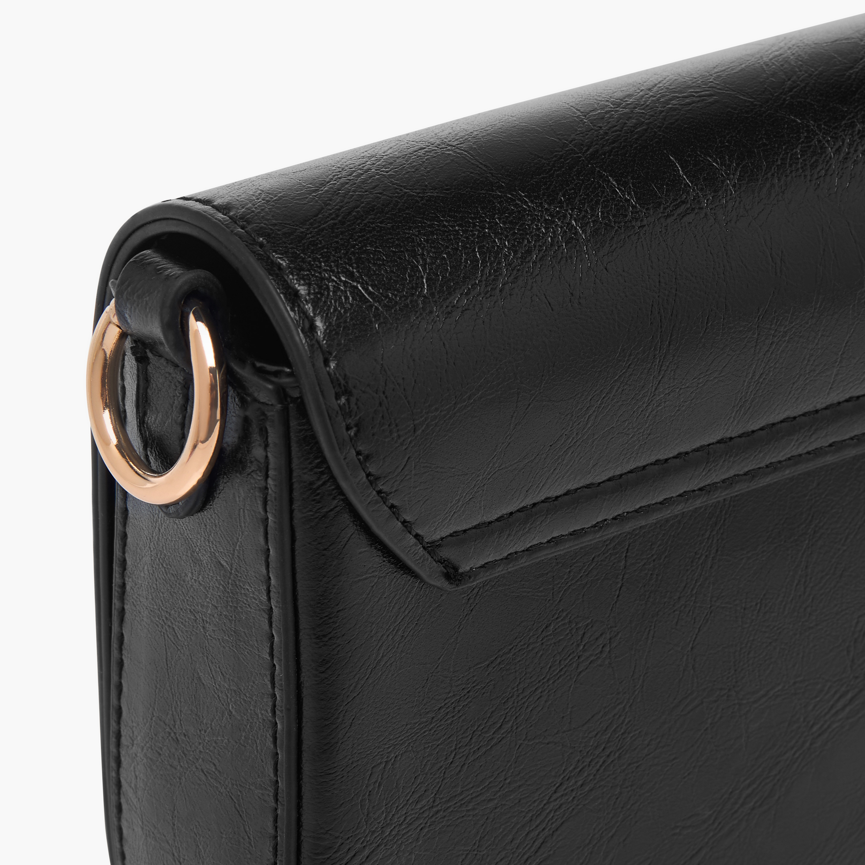 Paprika Logo Detail Crossbody Bag with Chain Strap and Flap Closure-women-bagsandwallets-handbags-image-5