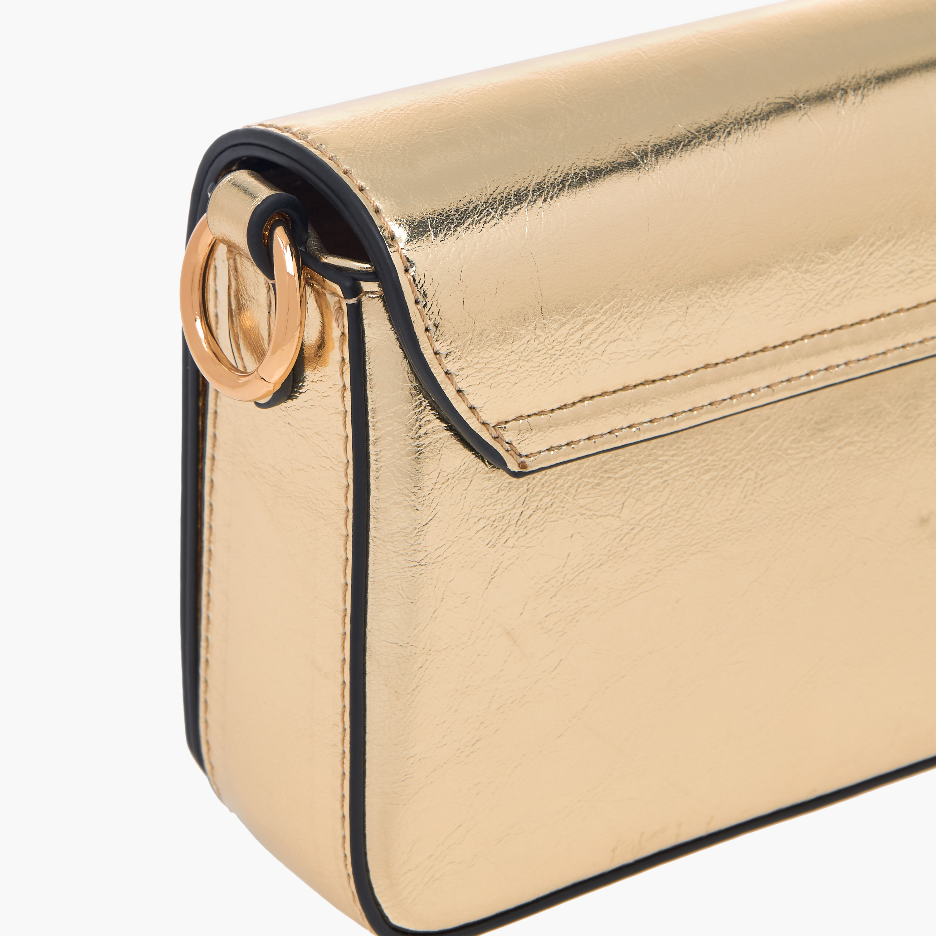 شنطة كروس بودي بحزام سلسلة وطية إغلاق وتفاصيل شعار من بابريكا-women-bagsandwallets-handbags-image-5