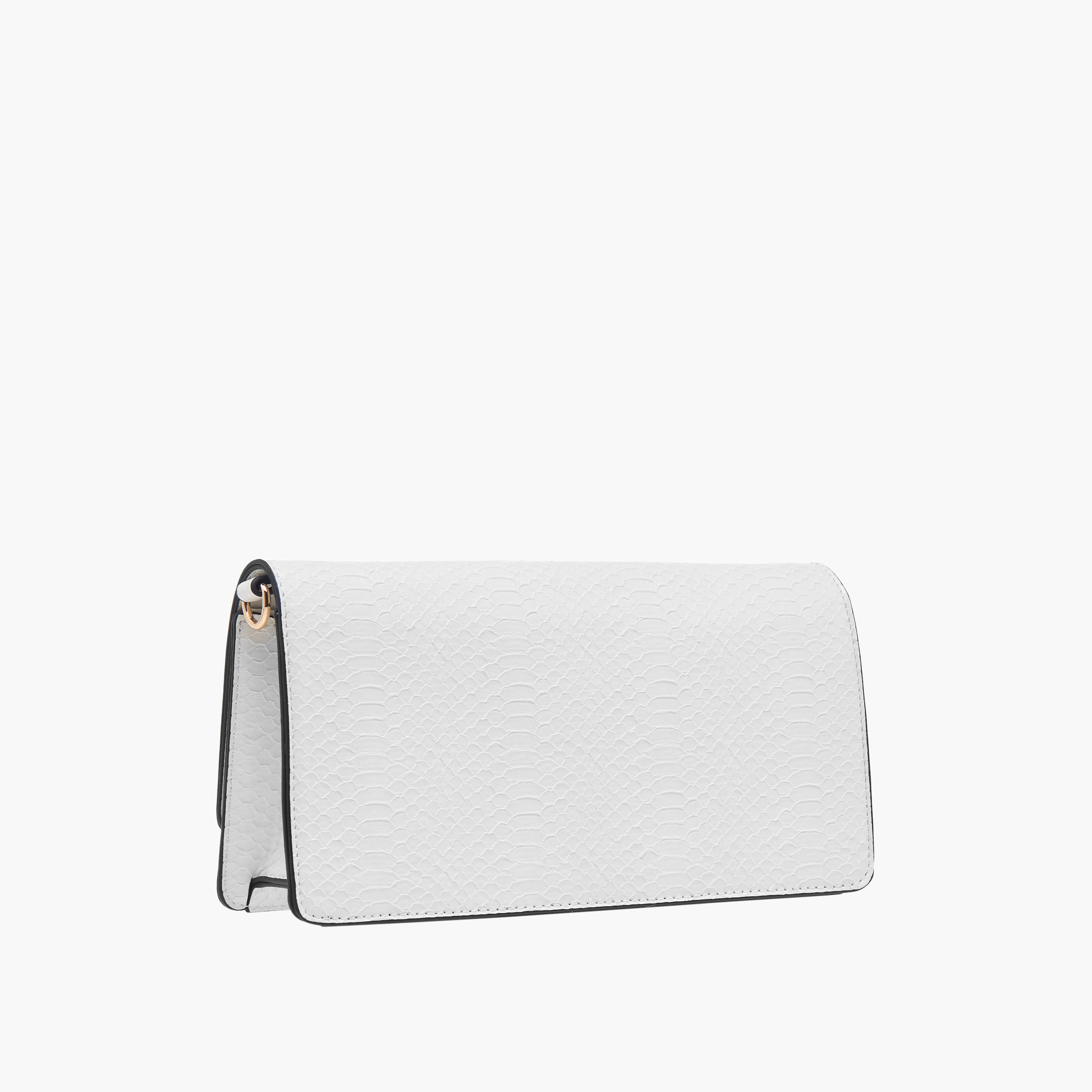 Paprika Textured Crossbody Bag with Chain Strap and Flap Closure-women-bagsandwallets-handbags-image-3