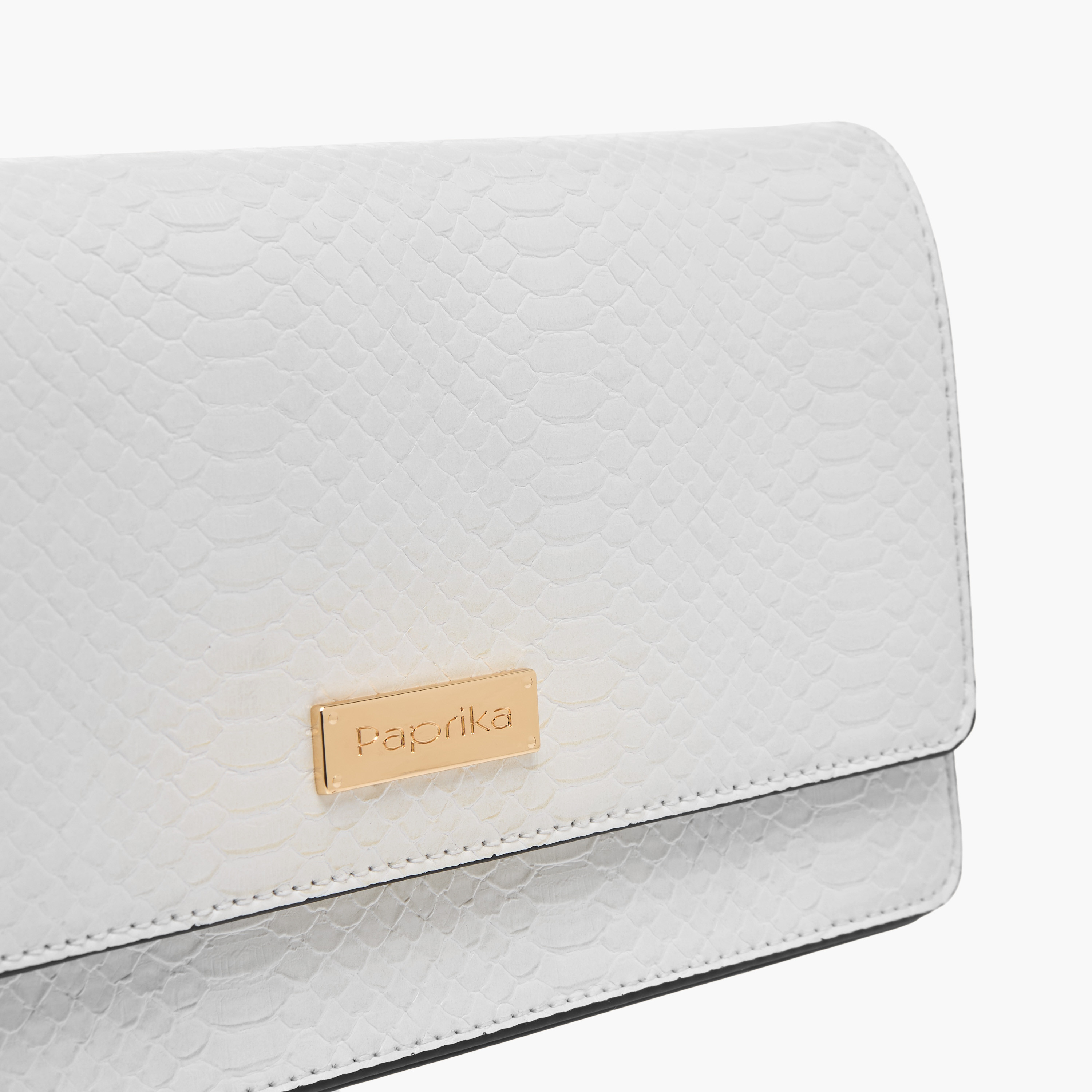 Paprika Textured Crossbody Bag with Chain Strap and Flap Closure-women-bagsandwallets-handbags-image-4