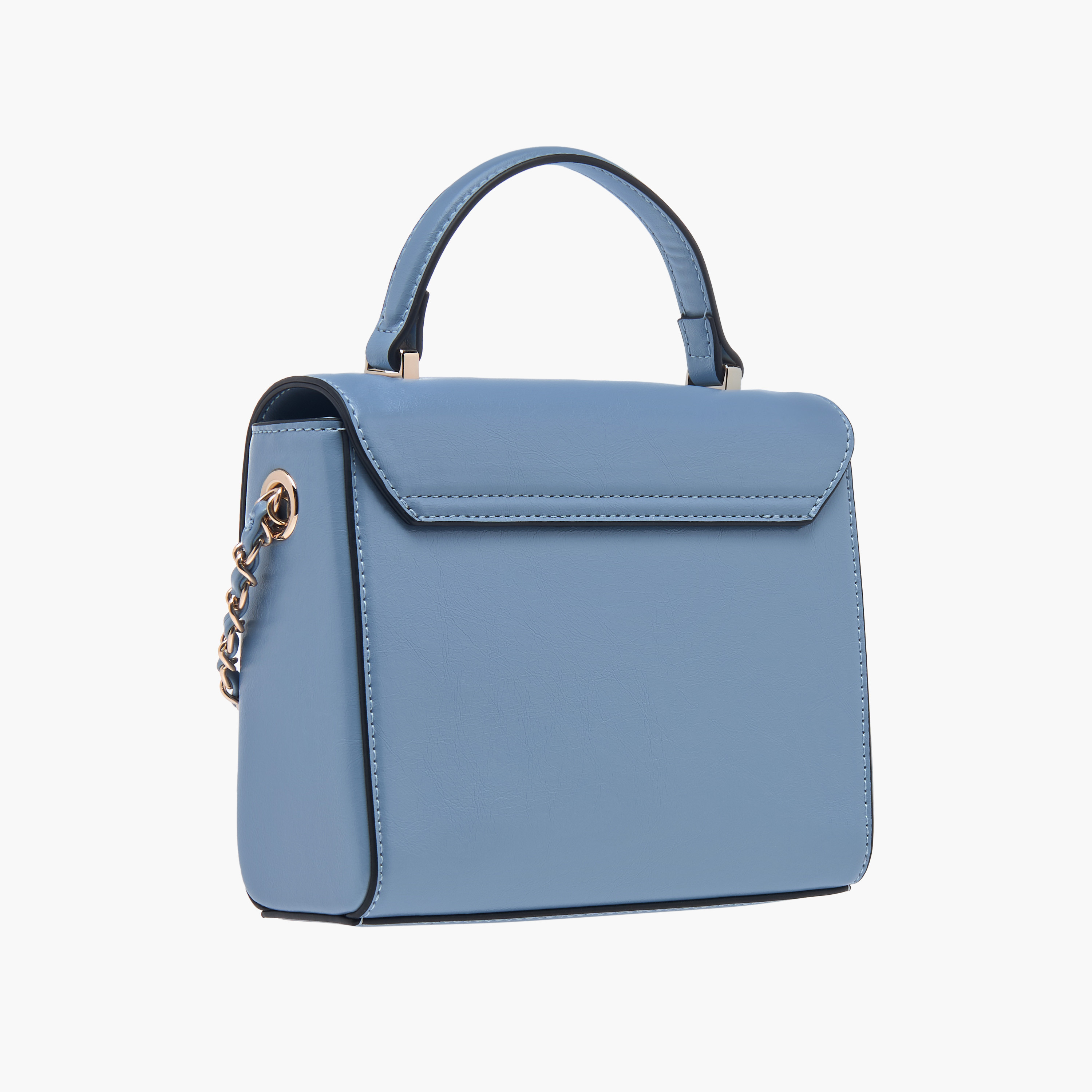 شنطة ساتشيل بارزة الملمس بمقبض علوي وحزام سلسلة من بابريكا-women-bagsandwallets-handbags-image-3