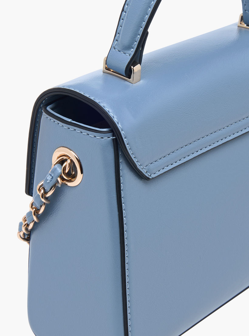شنطة ساتشيل بارزة الملمس بمقبض علوي وحزام سلسلة من بابريكا-women-bagsandwallets-handbags-image-5
