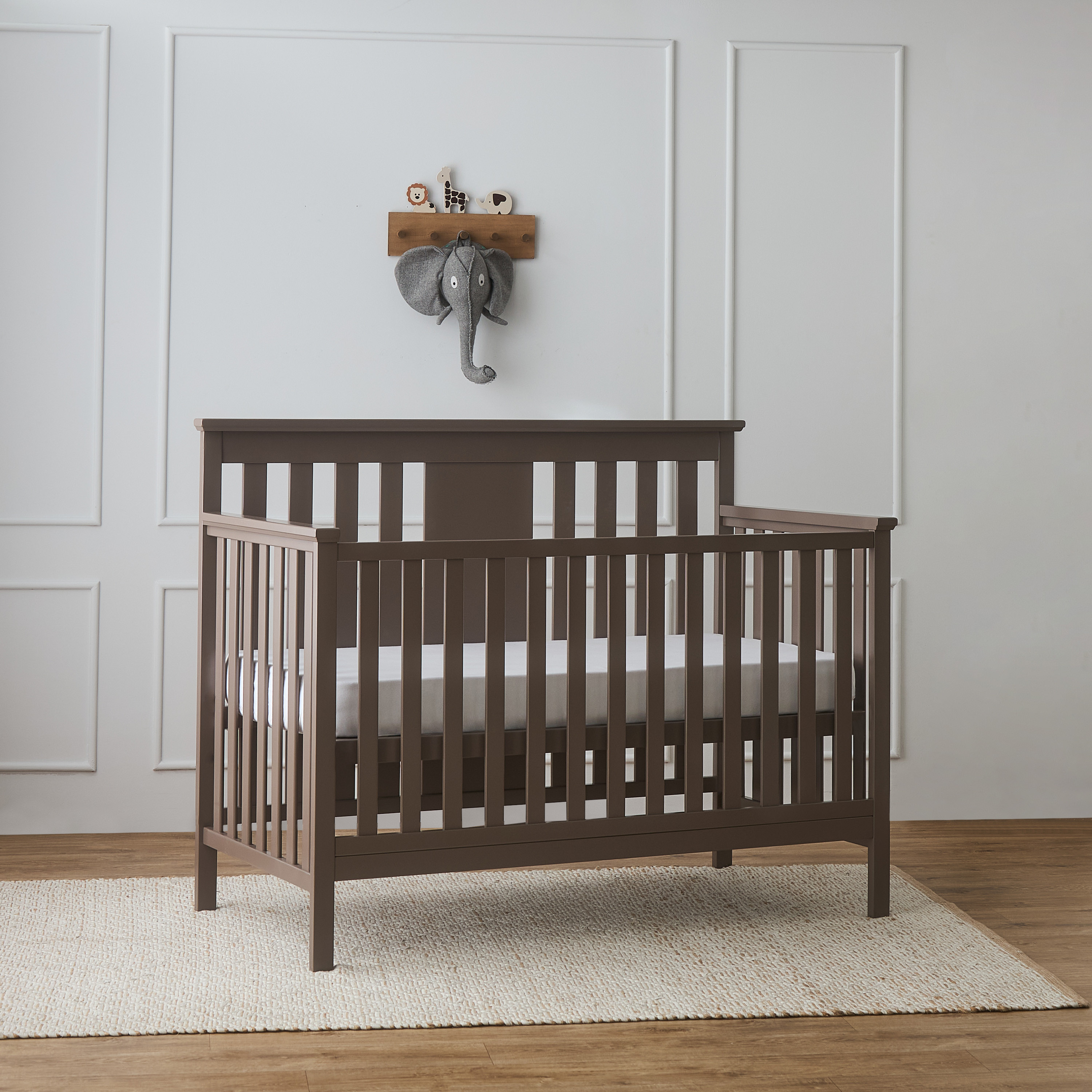 Juniors Adrian Crib with Toddler Rail-baby-nursery-furniture-cribsandbeds-babycribs-image-3