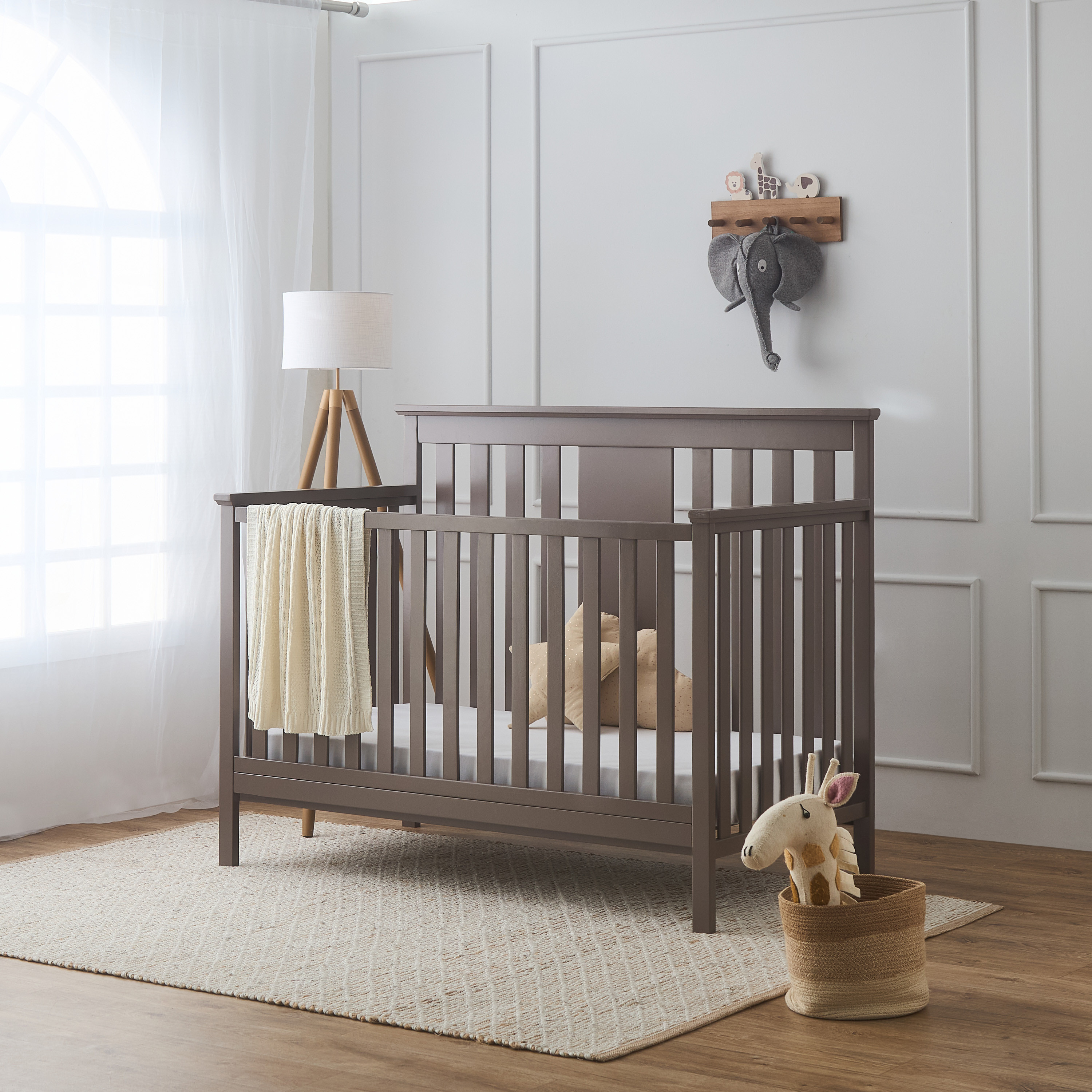 Juniors Adrian Crib with Toddler Rail-baby-nursery-furniture-cribsandbeds-babycribs-image-9