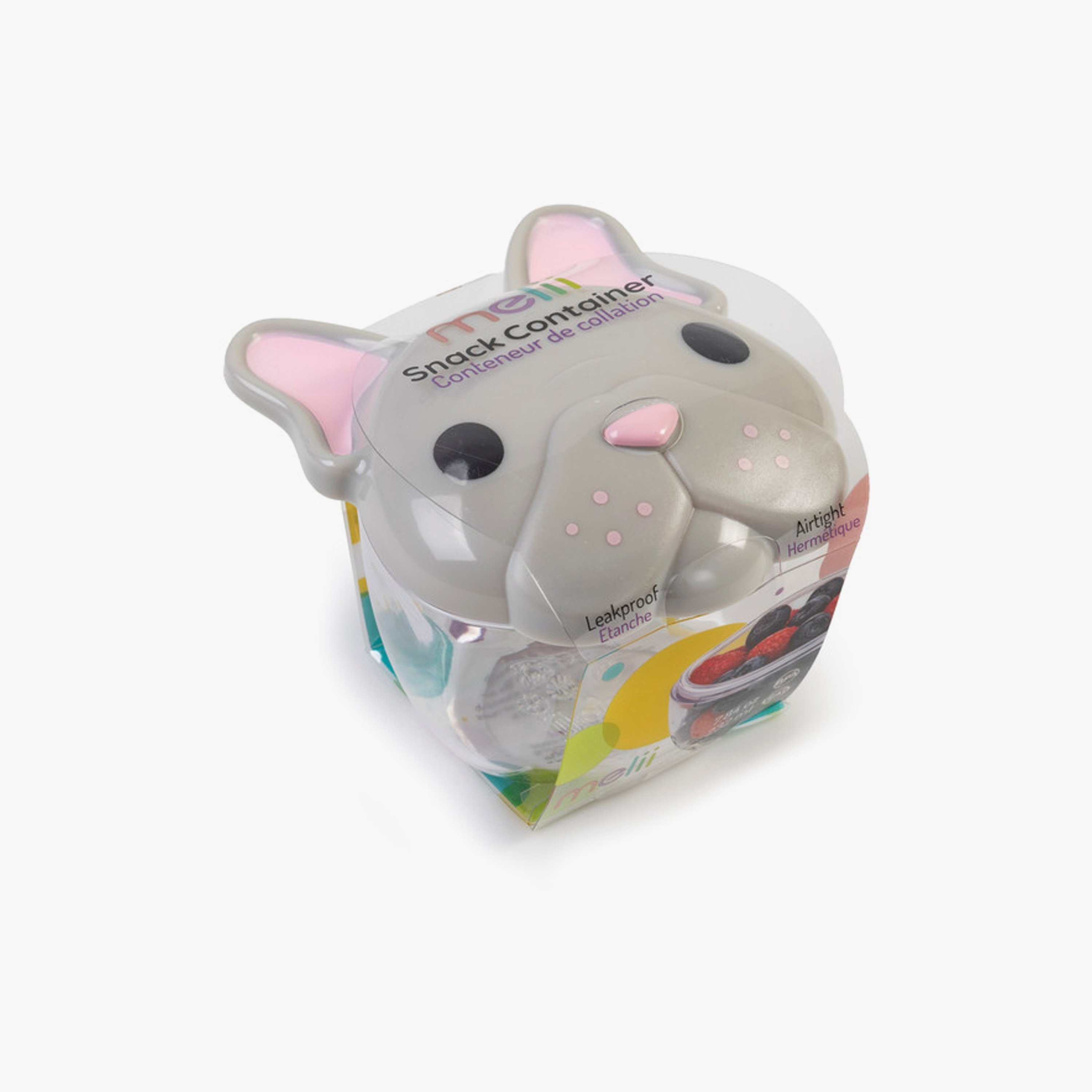 علبة طعام للوجبات الخفيفة خالية من مادة BPA 3 قطع من ميلي - حيوانات-baby-feeding-mealtimeessentials-image-2