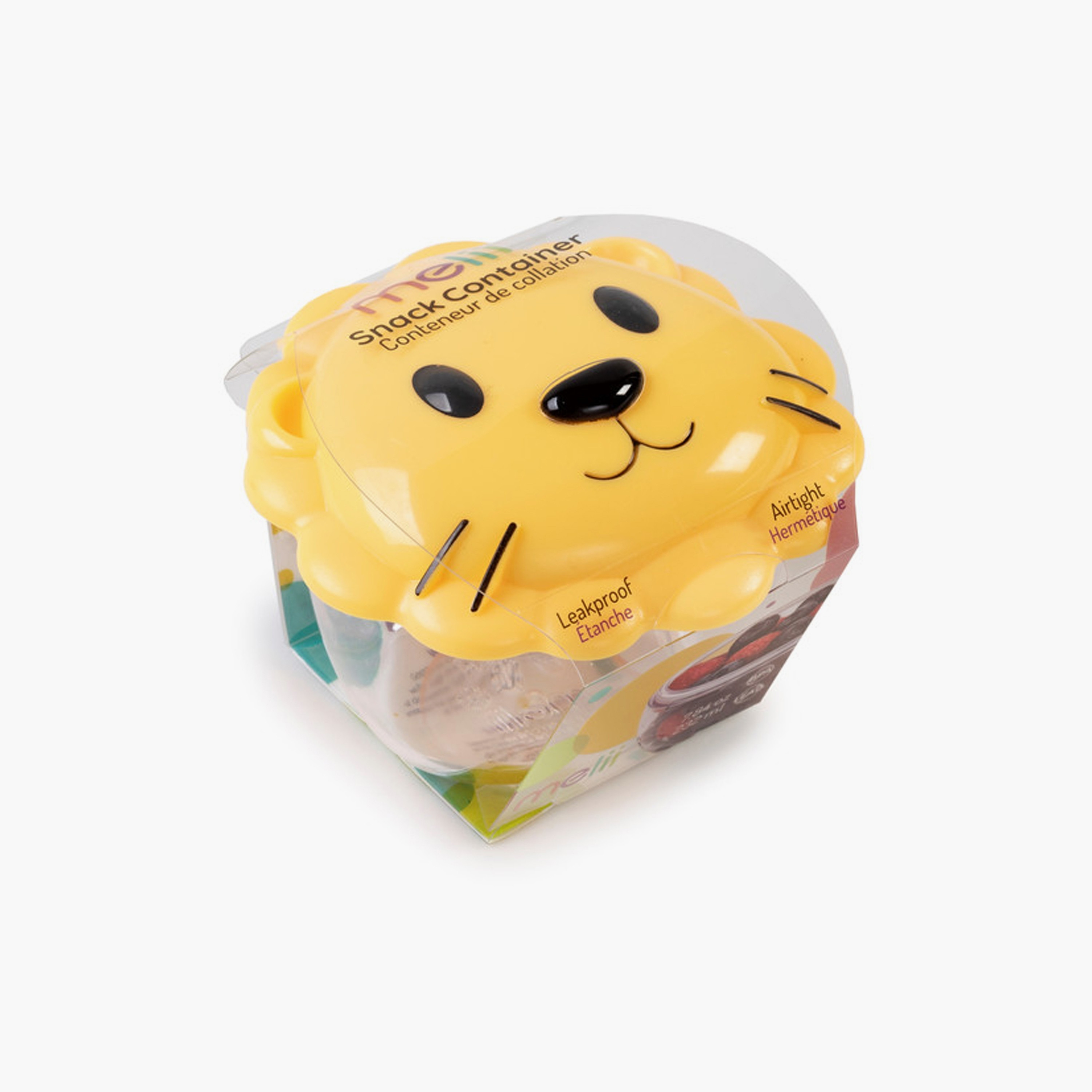 علبة طعام للوجبات الخفيفة خالية من مادة BPA 3 قطع من ميلي - حيوانات-baby-feeding-mealtimeessentials-image-3