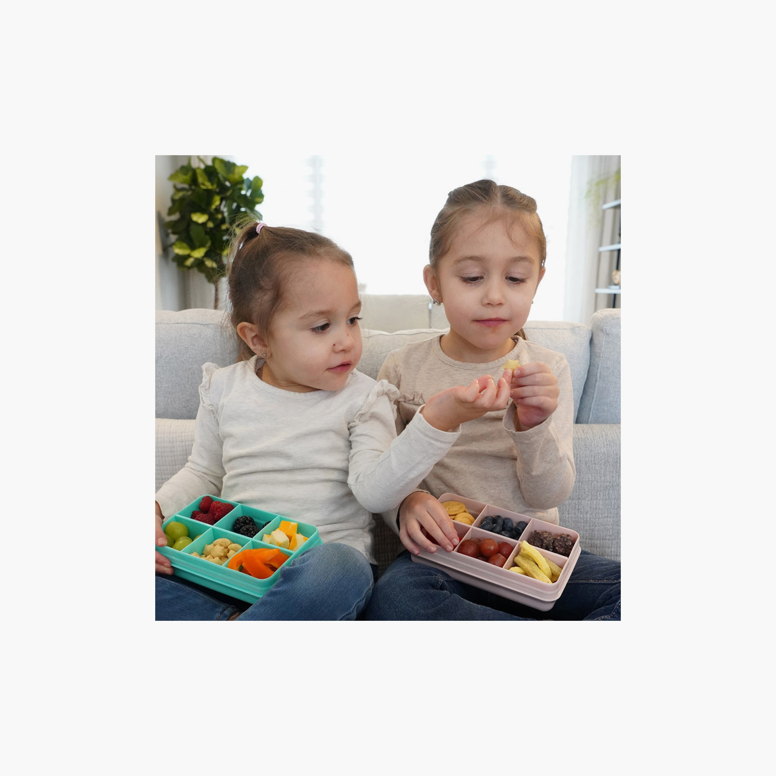 علبة وجبات خفيفة صغيرة خالية من مادة BPA 6 أقسام من ميلي - 118 مل-baby-feeding-mealtimeessentials-image-4
