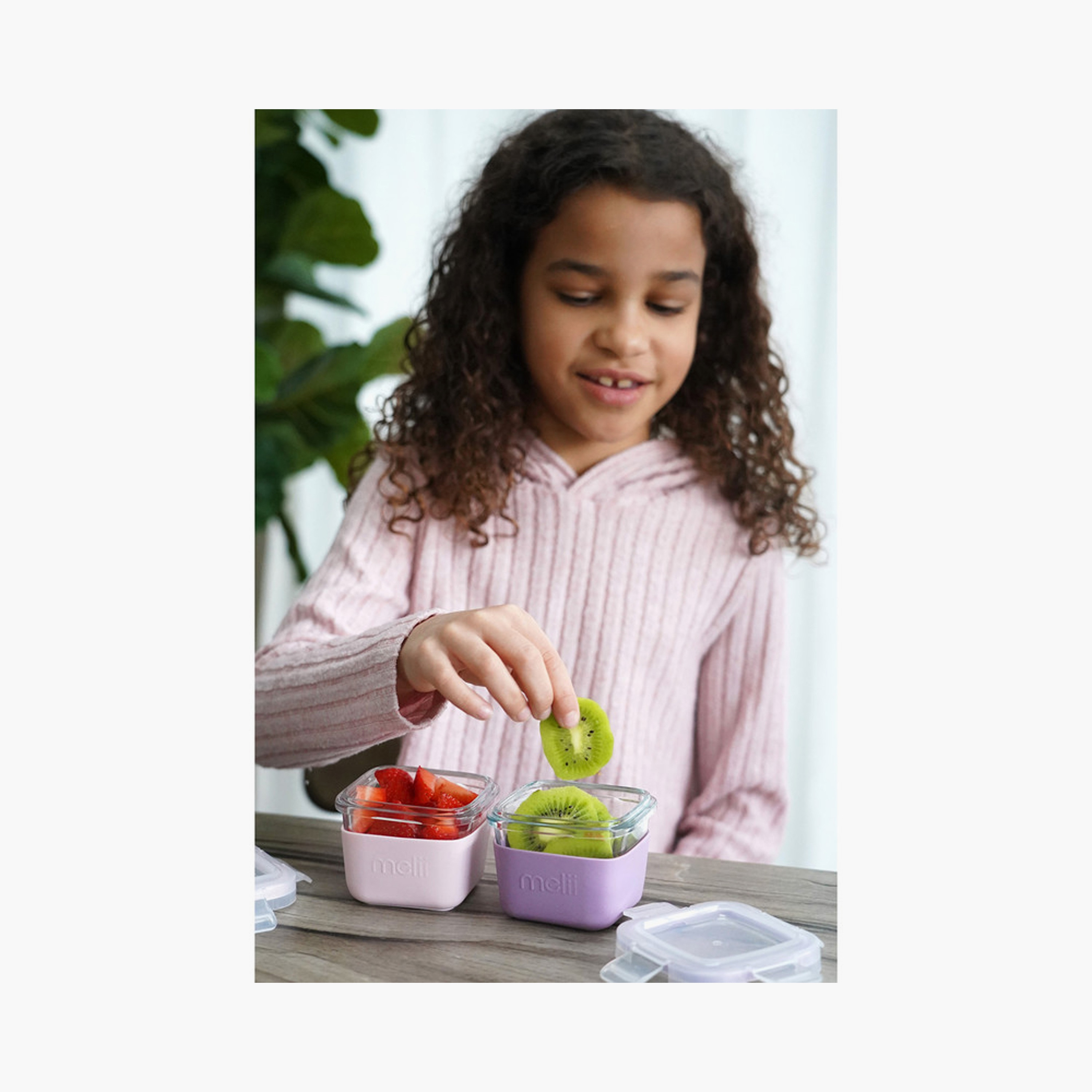 Melii 3-Piece Glass Food Containers with Silicone Sleeve - Multicolour - 160 ml-baby-feeding-mealtimeessentials-image-4