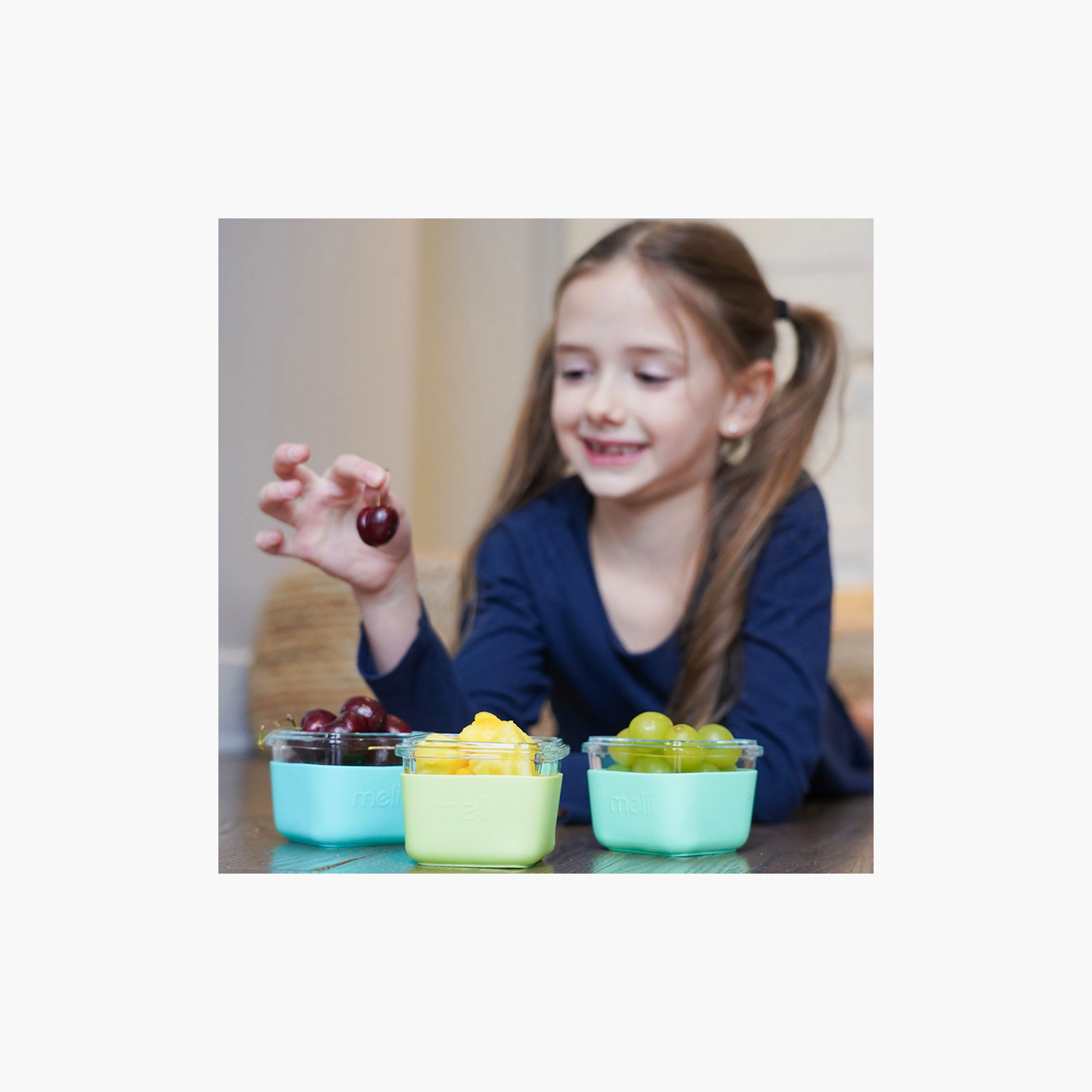 Melii 3-Piece Glass Food Containers with Silicone Sleeve - Multicolour - 160 ml-baby-feeding-mealtimeessentials-image-5