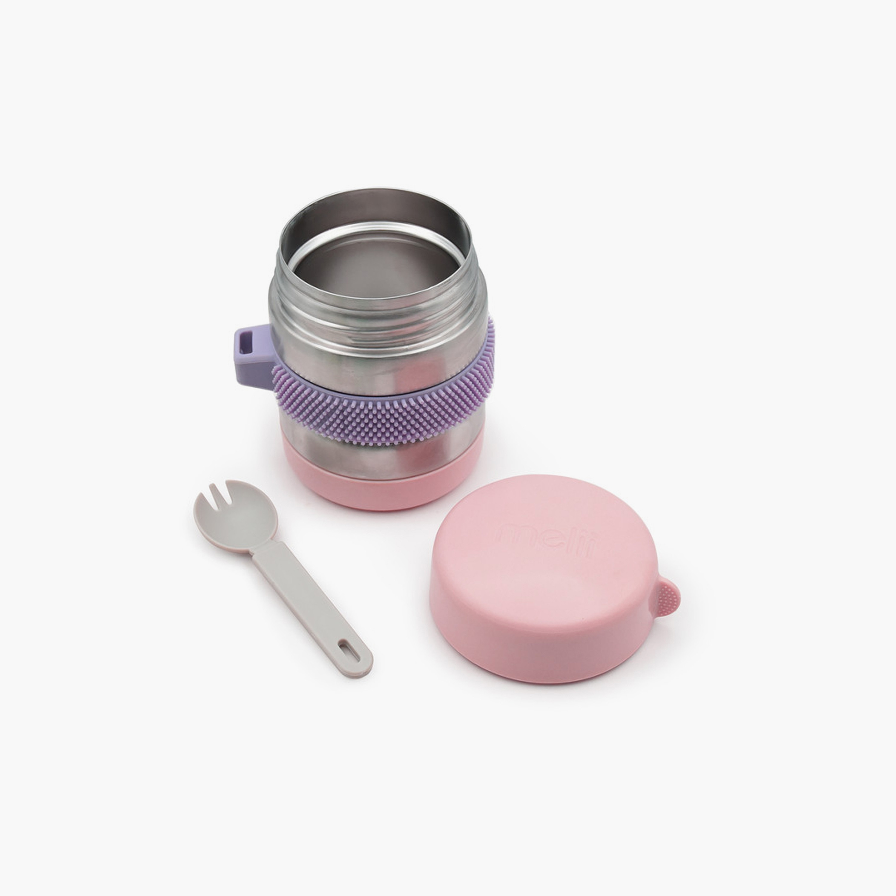 Melii Fidget Thermose Insulated Food Jar with Spoon - 300 ml-baby-feeding-mealtimeessentials-image-2