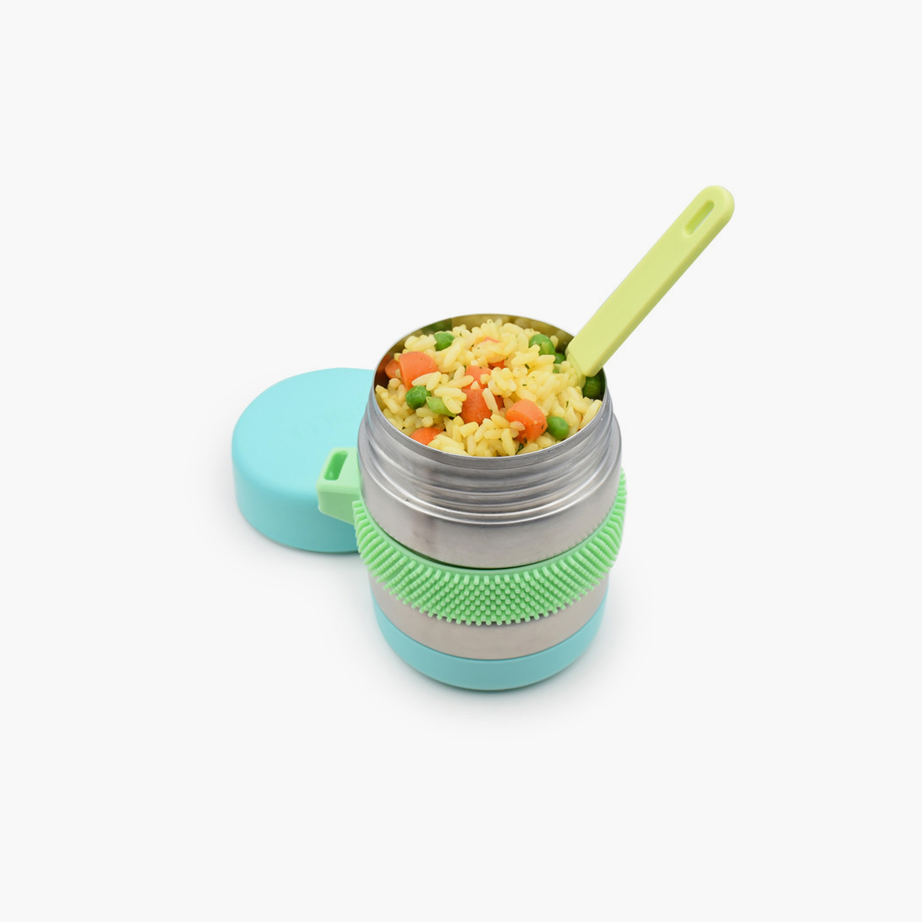 وعاء طعام حراري معزول فيدجيت مع ملعقة من ميلي - 300 مل-baby-feeding-mealtimeessentials-image-2