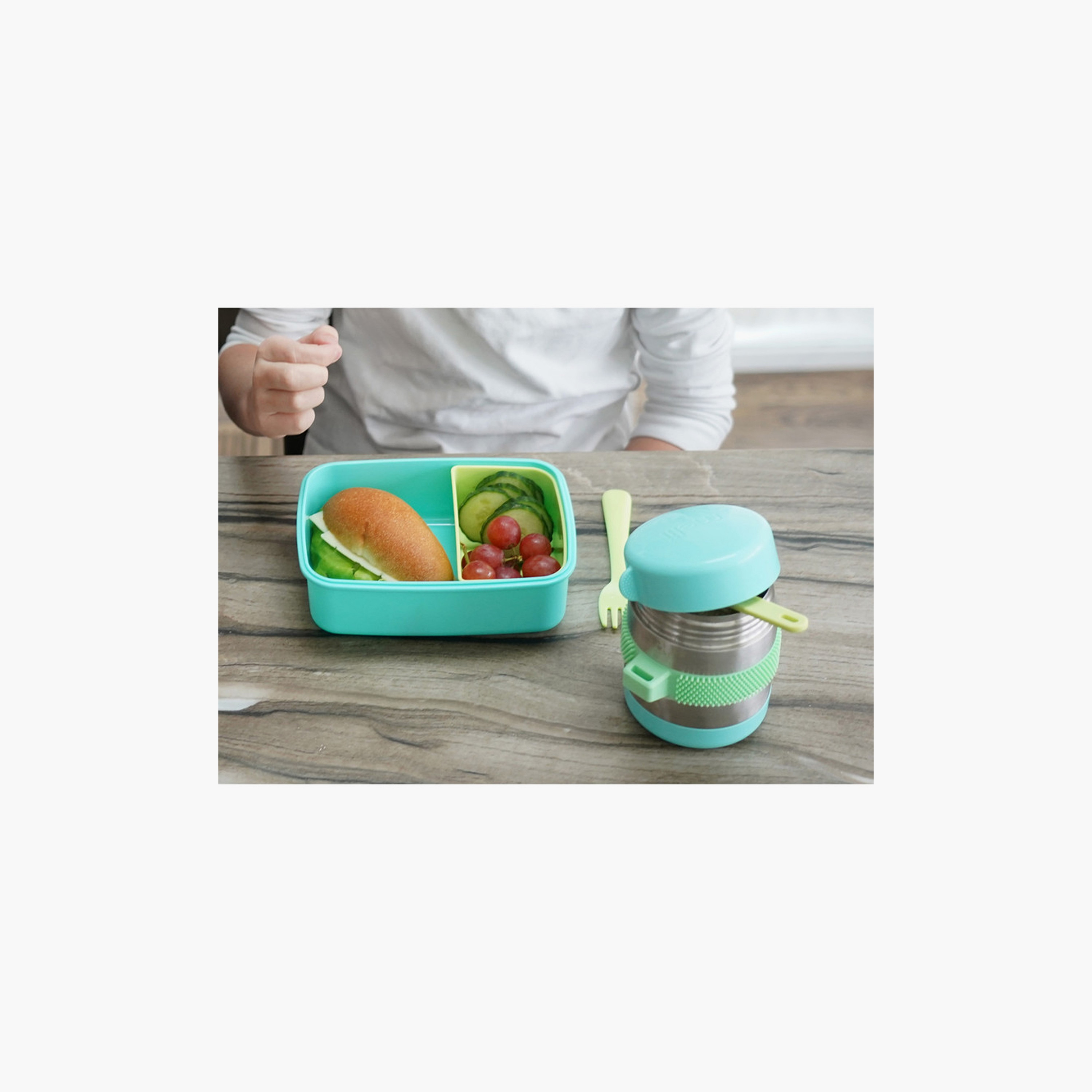 وعاء طعام حراري معزول فيدجيت مع ملعقة من ميلي - 300 مل-baby-feeding-mealtimeessentials-image-3