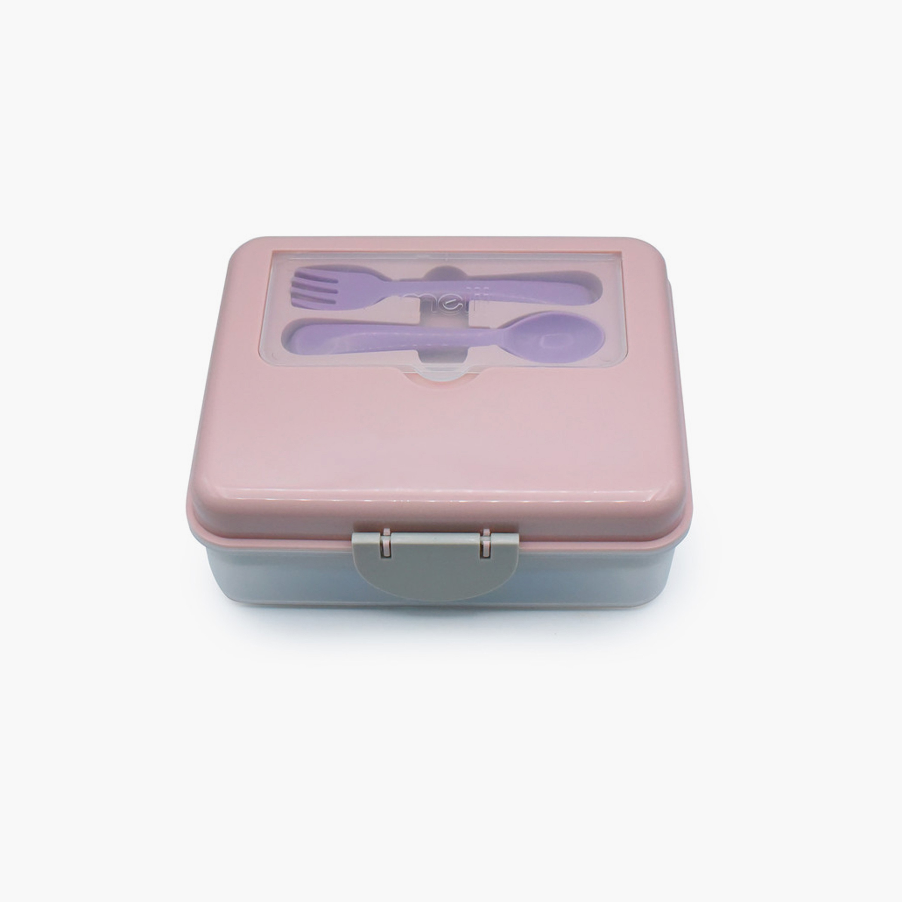 Melii 2 Tier Bento Lunch Box with Spoon & Fork-school-lunchessentials-lunchboxes-image-1