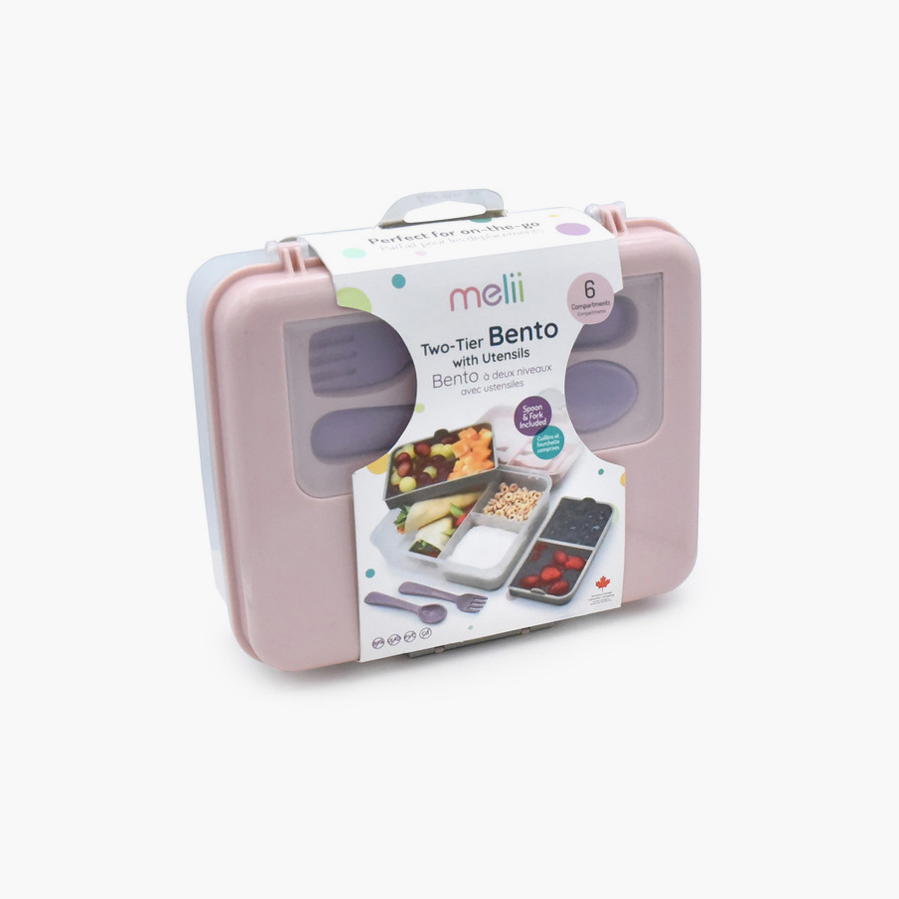 صندوق غداء بينتو طبقتين مع ملعقة وشوكة من ميلي-school-lunchessentials-lunchboxes-image-2