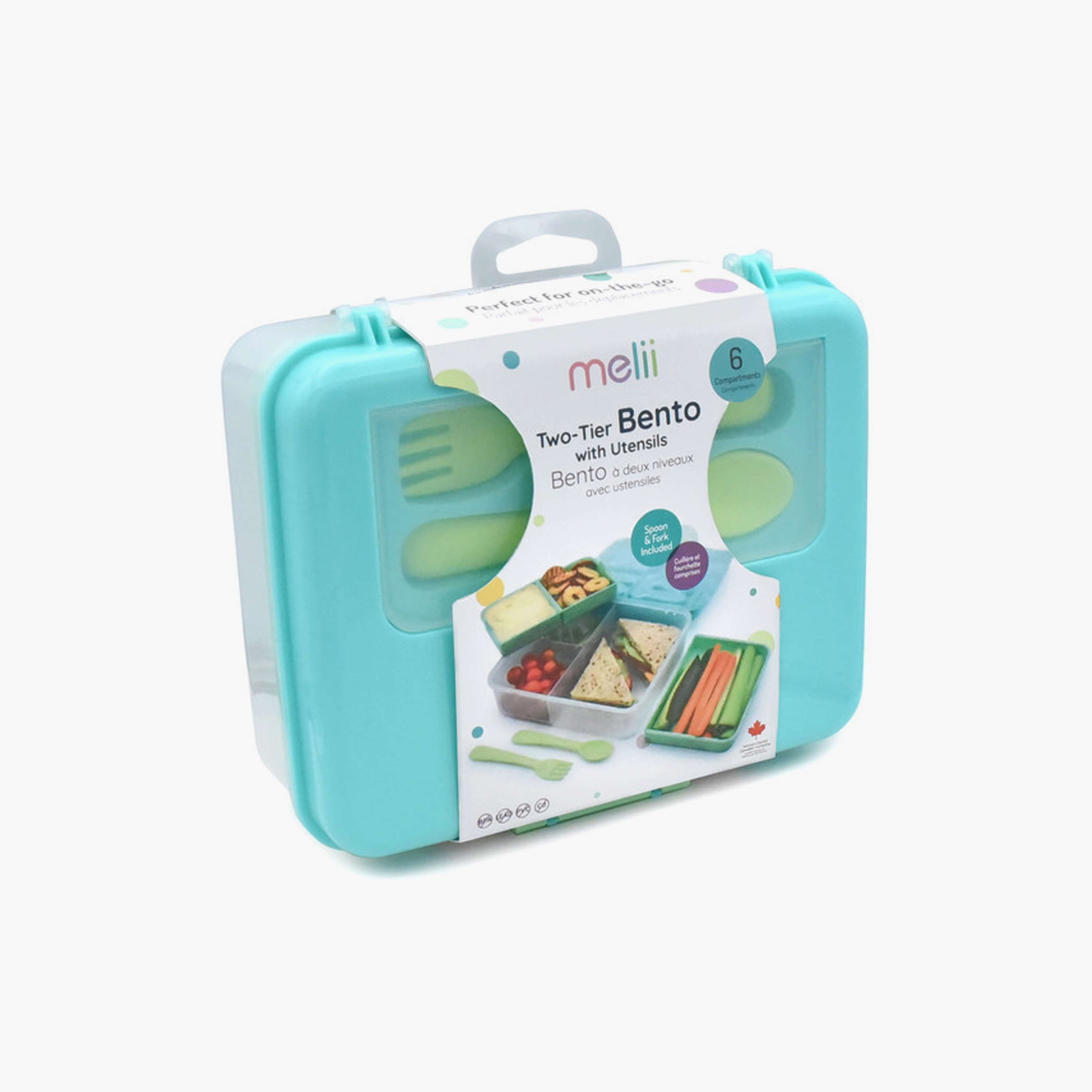 صندوق غداء بينتو طبقتين مع ملعقة وشوكة من ميلي-school-lunchessentials-lunchboxes-image-8