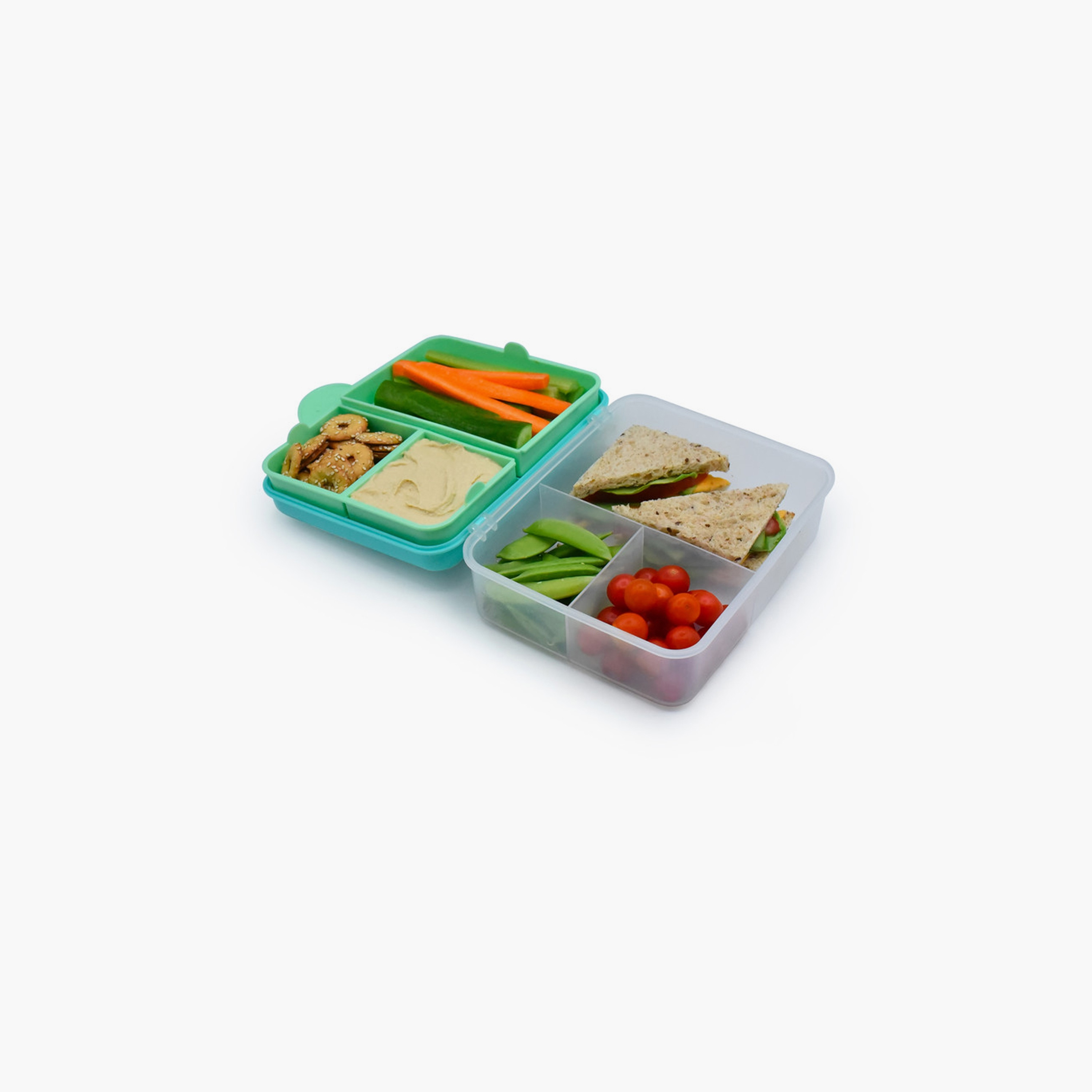 صندوق غداء بينتو طبقتين مع ملعقة وشوكة من ميلي-school-lunchessentials-lunchboxes-image-9
