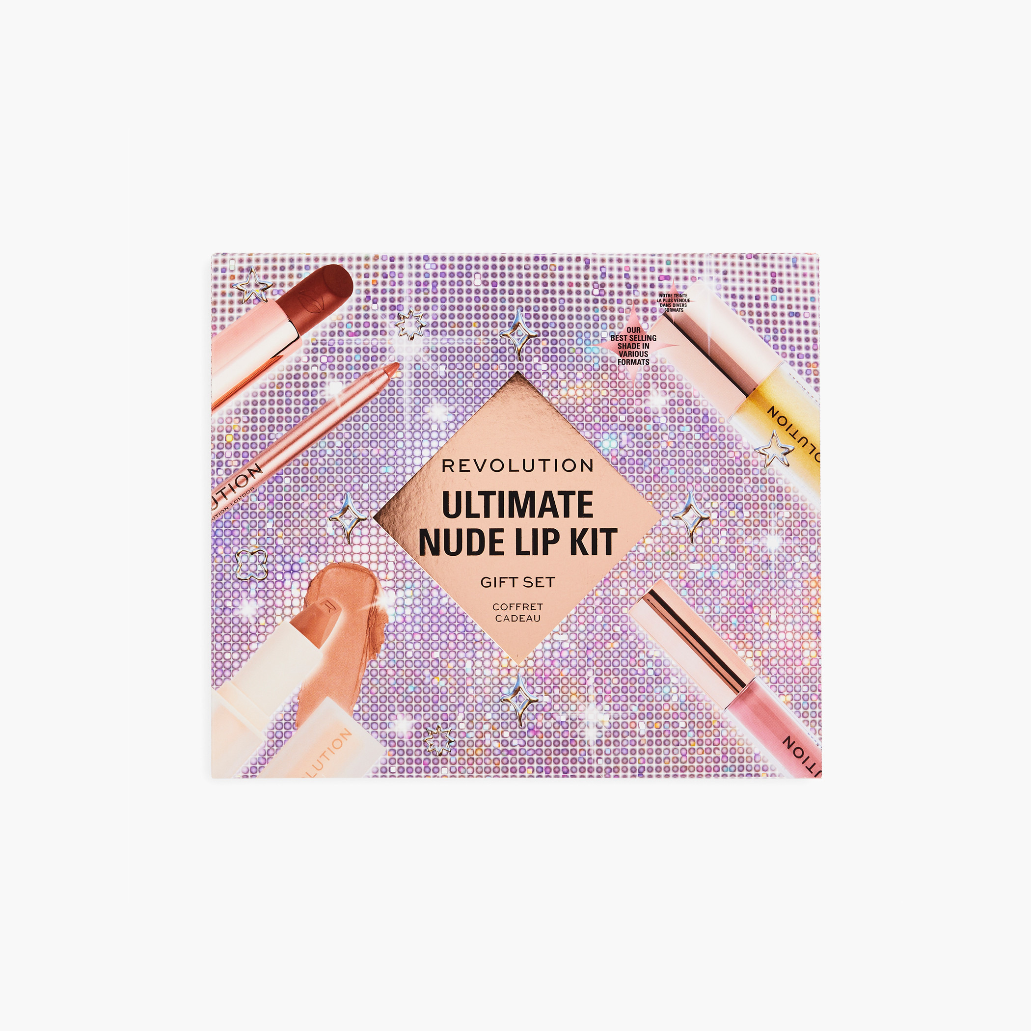 Makeup Revolution Ultimate Nude Lip Kit Gift Set-beautyandpersonalcare-giftsets-image-1